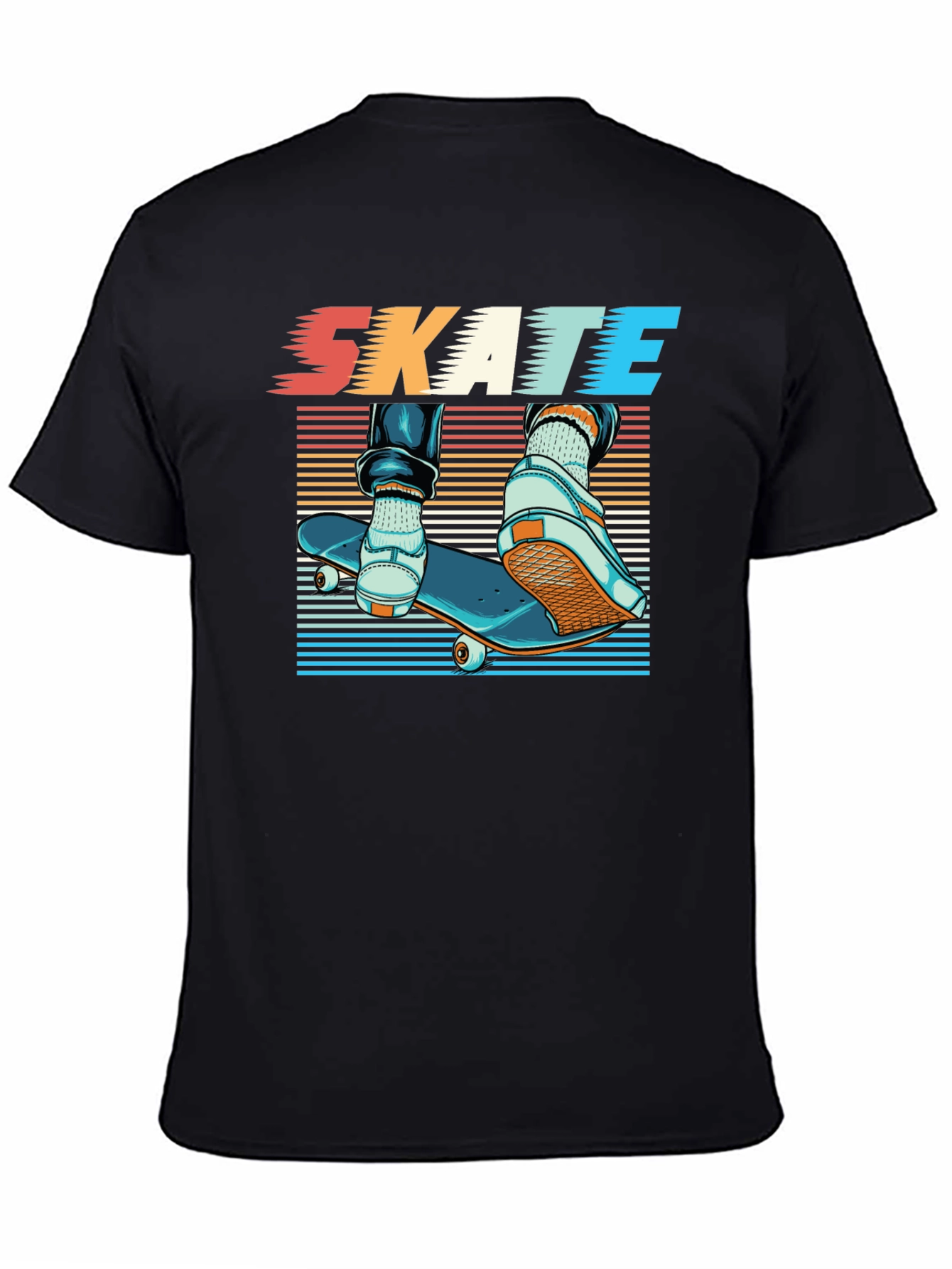 Skateboarding Graphic Tee - Cool Skater Style
