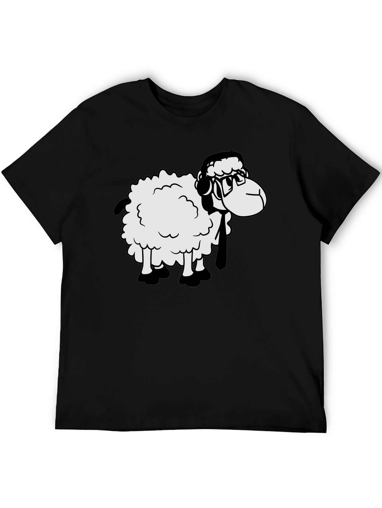 Sheep Nerd T-Shirt - Stylish Geeky Tee