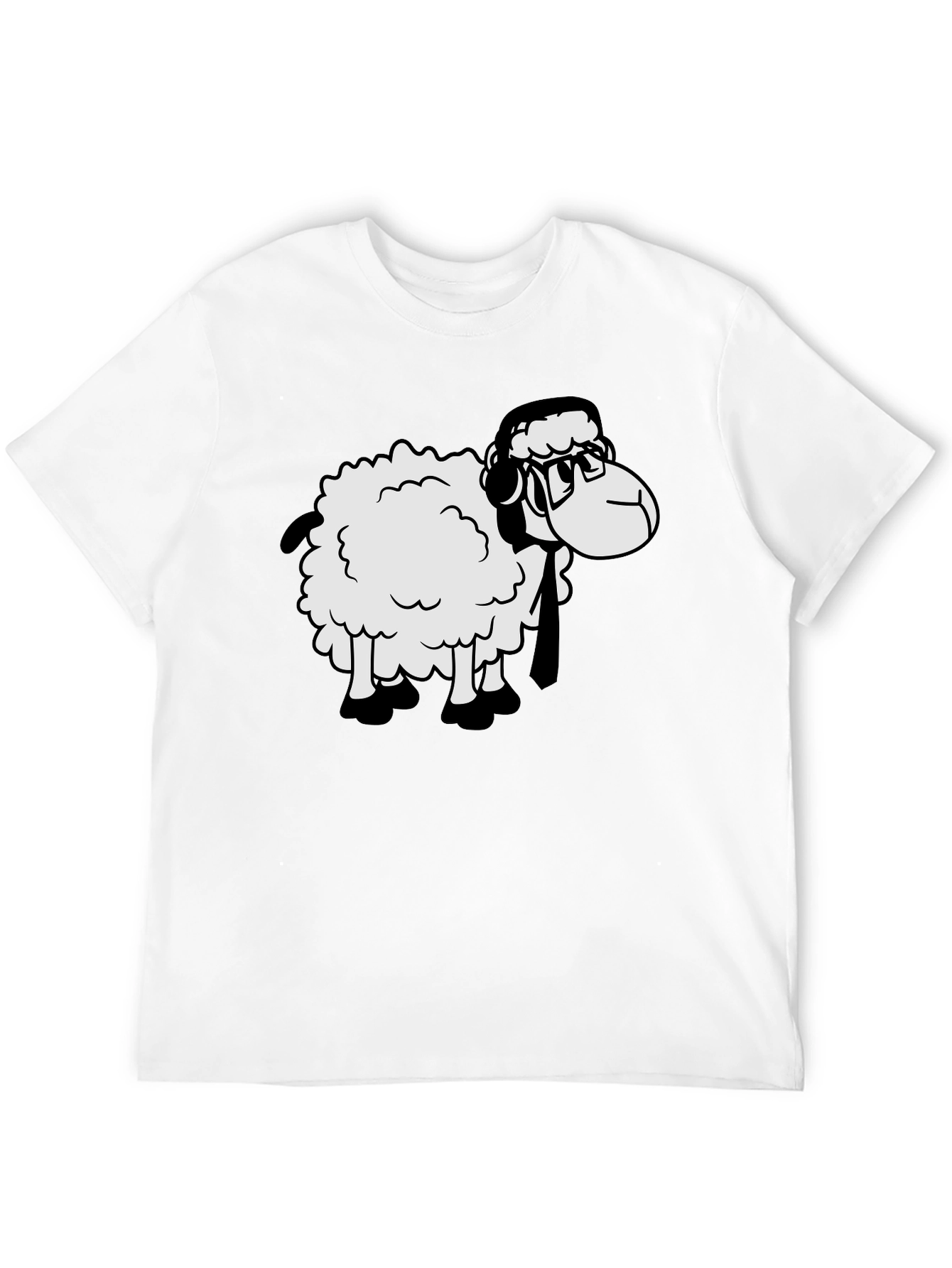 Sheep Nerd T-Shirt - Stylish Geeky Tee