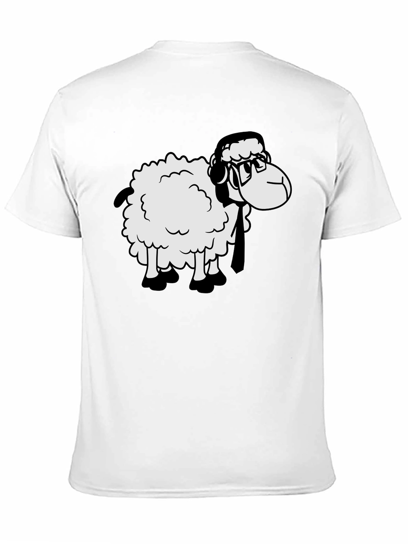 Sheep Nerd T-Shirt - Stylish Geeky Tee