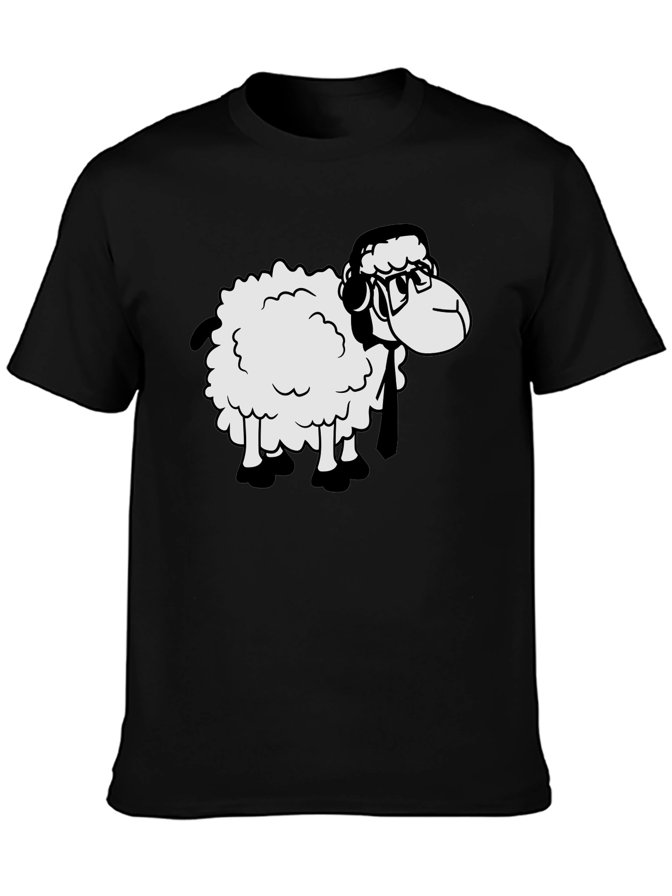 Sheep Nerd T-Shirt - Stylish Geeky Tee