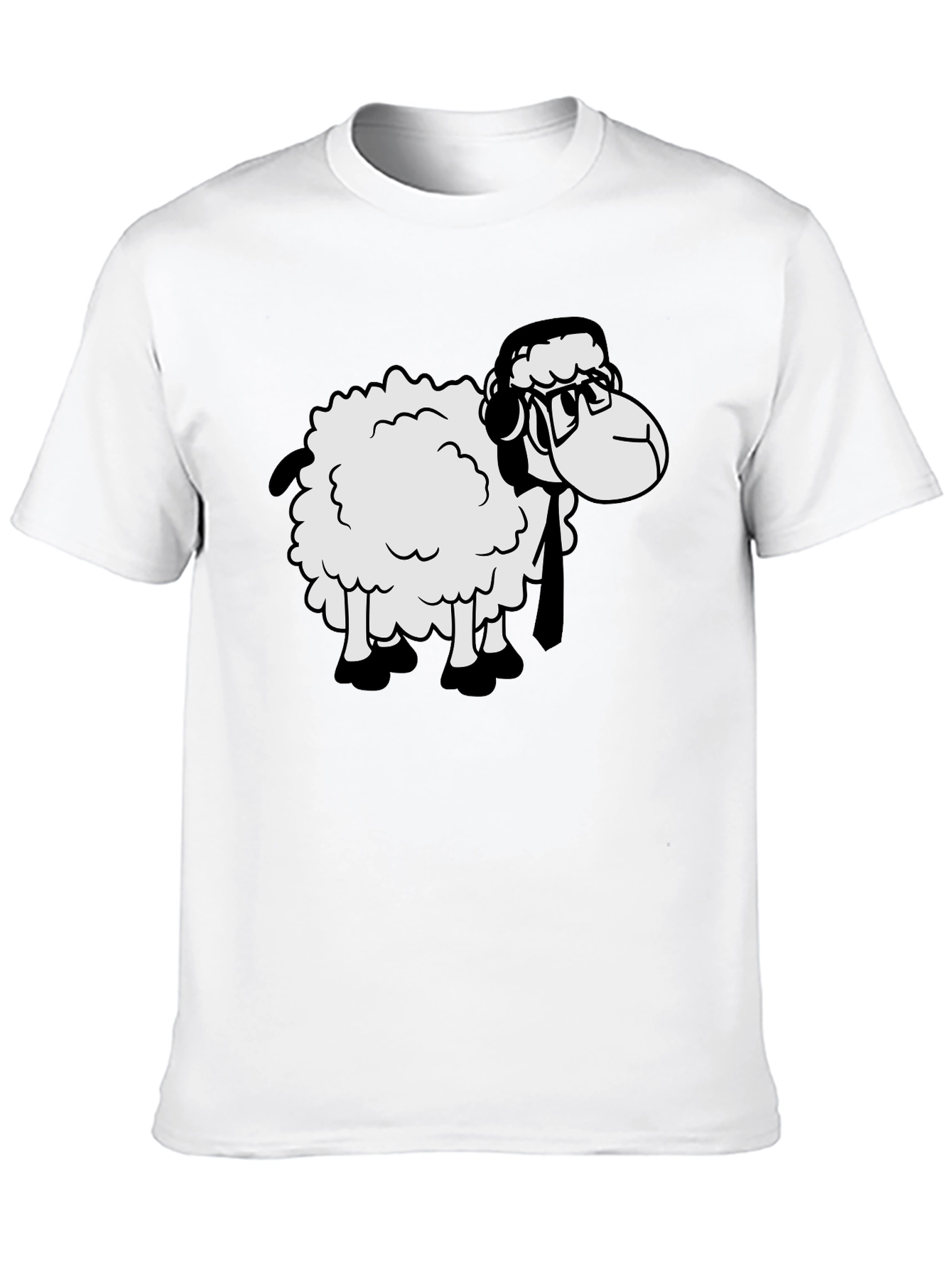 Sheep Nerd T-Shirt - Stylish Geeky Tee