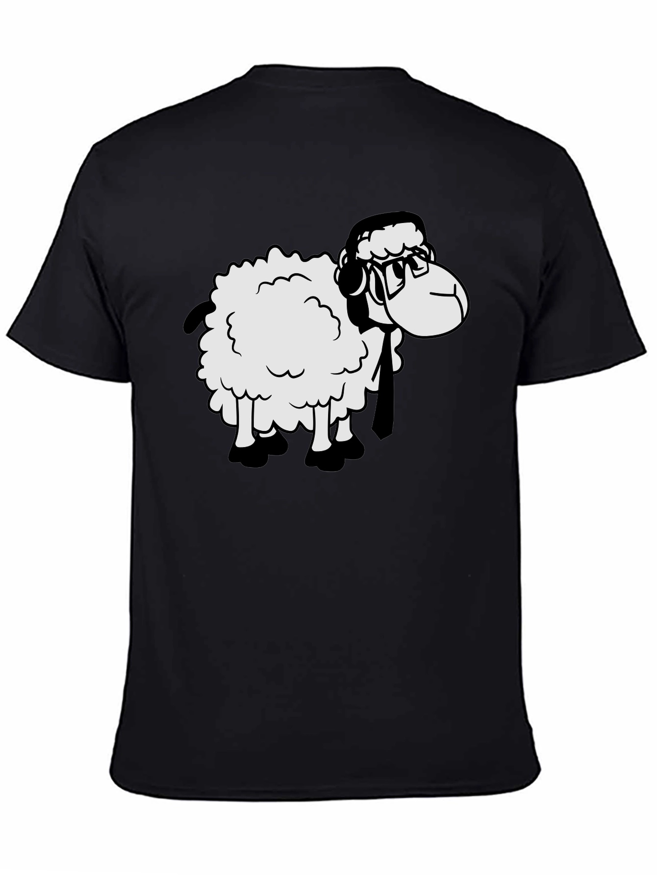 Sheep Nerd T-Shirt - Stylish Geeky Tee