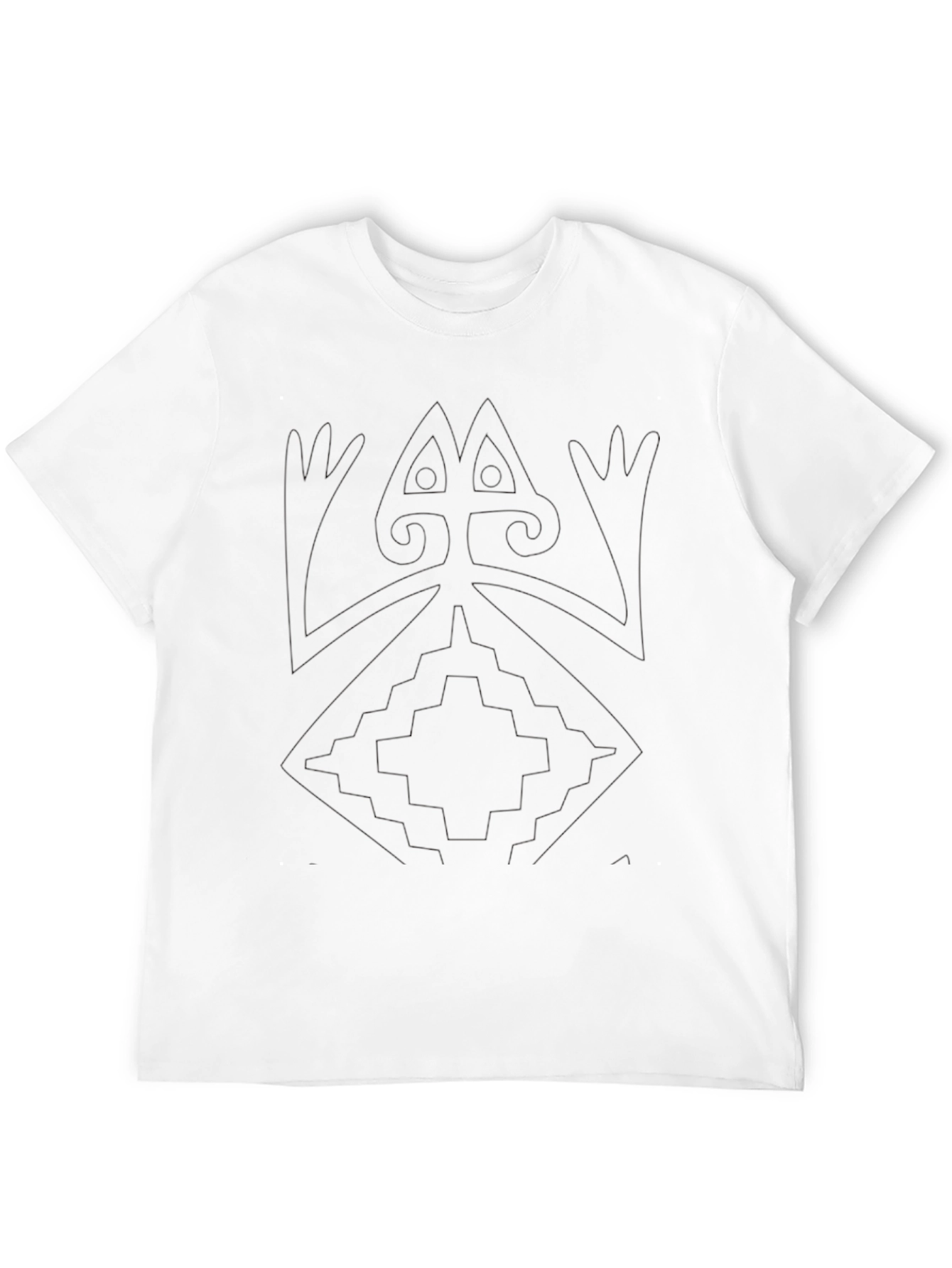 Mens Classic Black Crew Neck T-Shirt