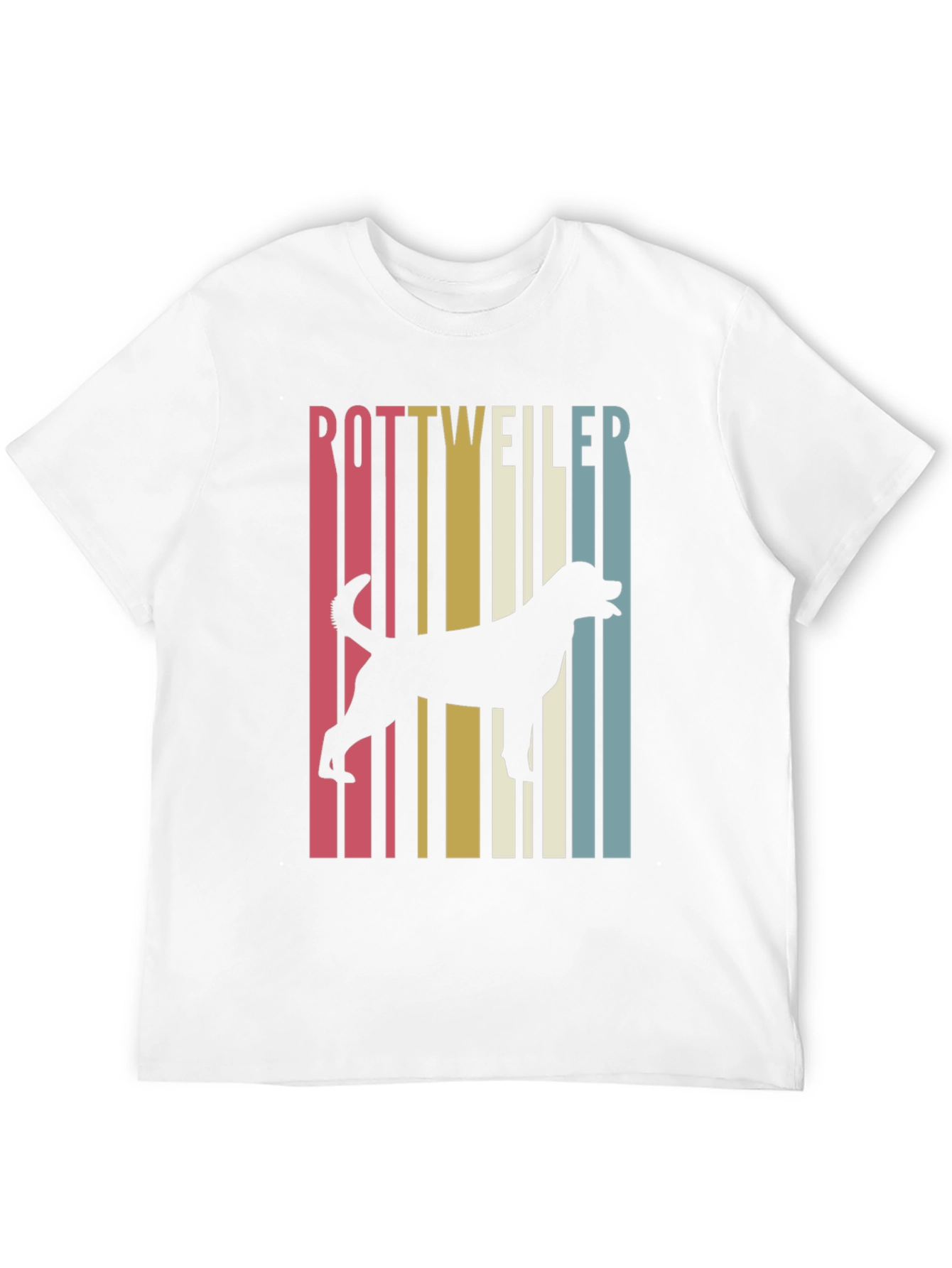 Rottweiler Retro Graphic T-Shirt