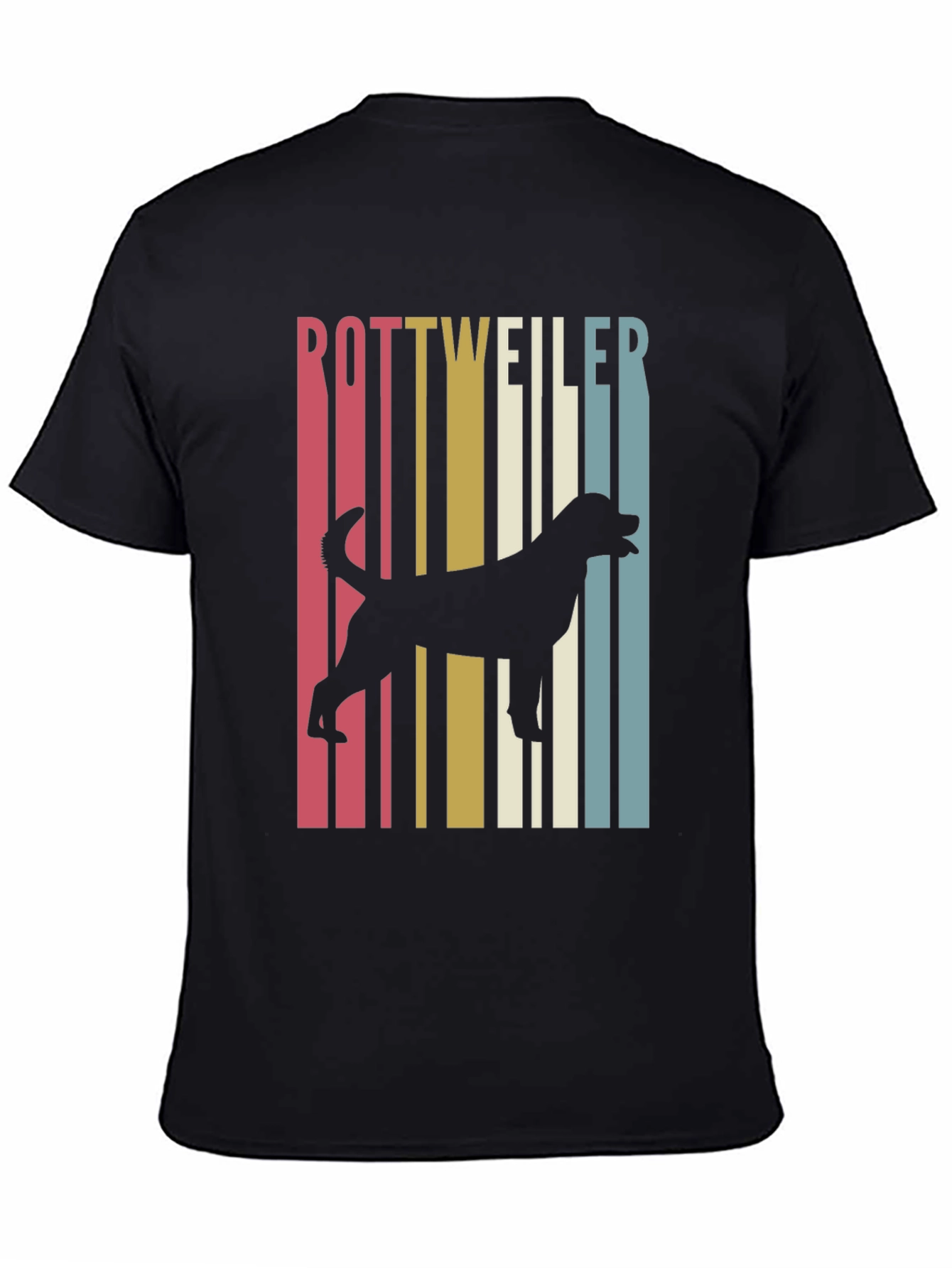 Rottweiler Retro Graphic T-Shirt
