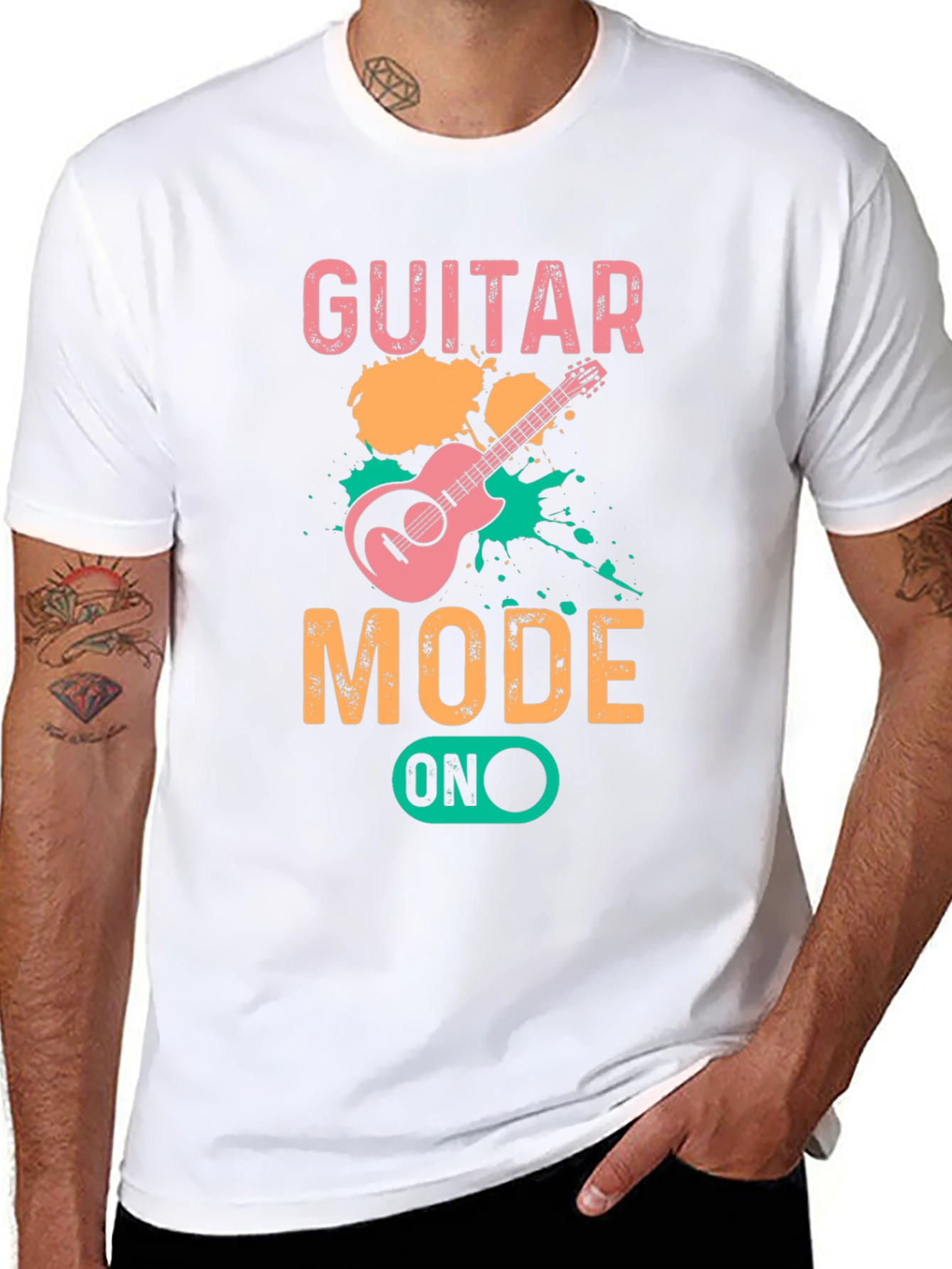 Guitar Mode On Graphic T-Shirt