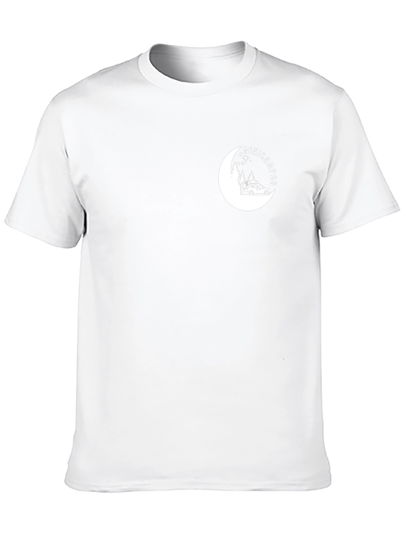 MiniCamper Graphic Tee - Black Camping T-Shirt