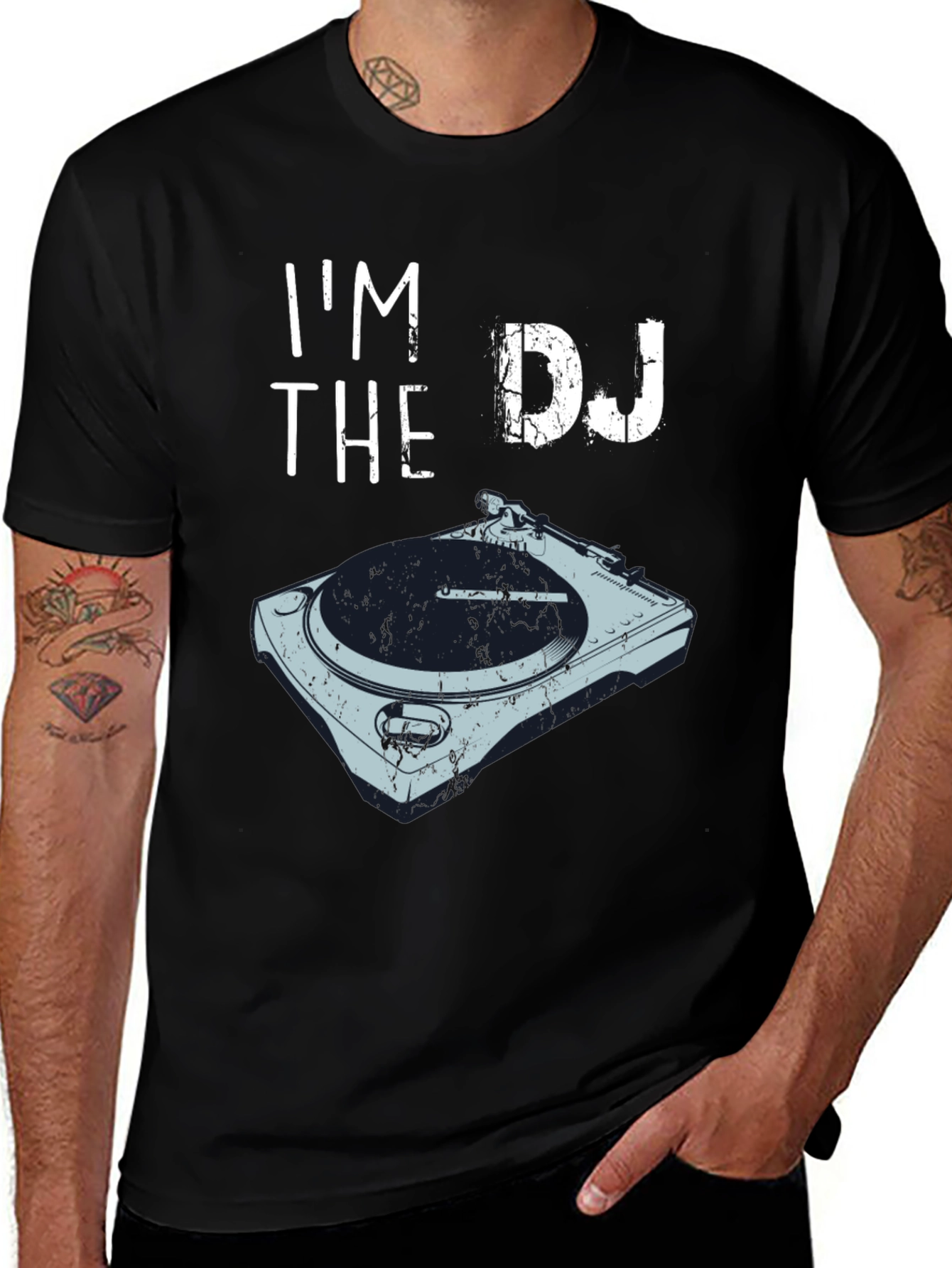 Im The DJ T-Shirt | Turntable Graphic Tee