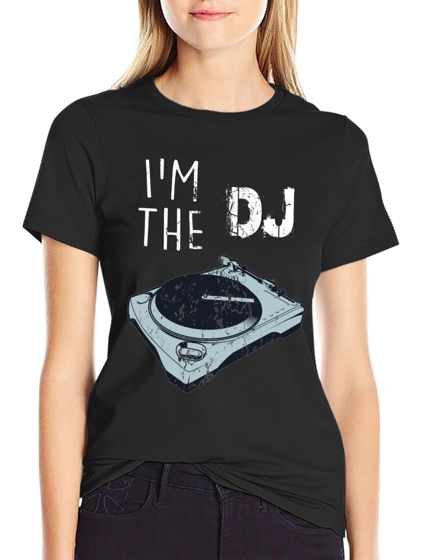 Im The DJ T-Shirt | Turntable Graphic Tee