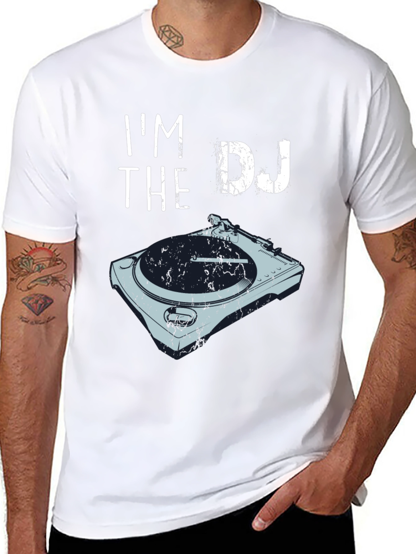 Im The DJ T-Shirt | Turntable Graphic Tee