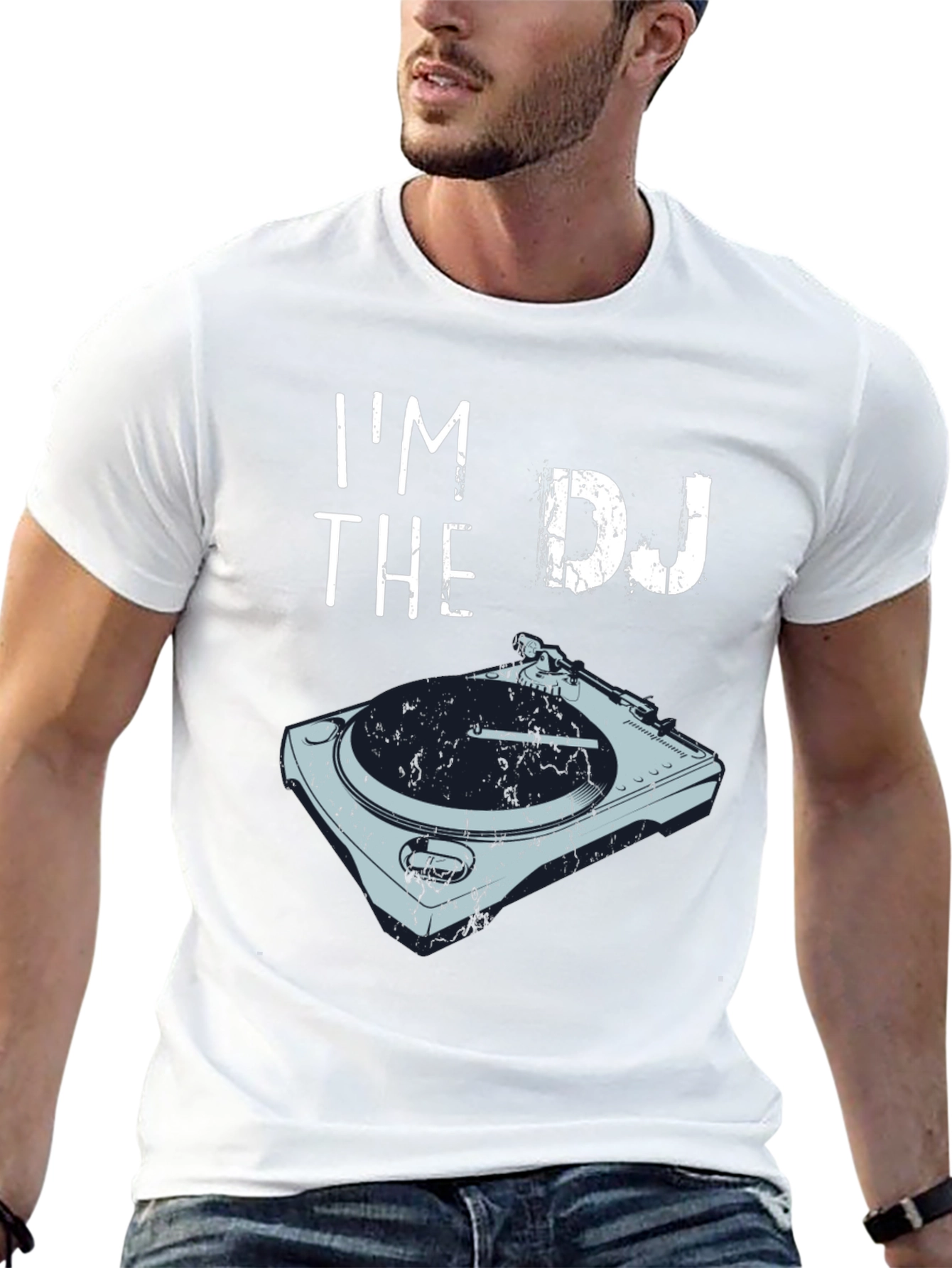 Im The DJ T-Shirt | Turntable Graphic Tee