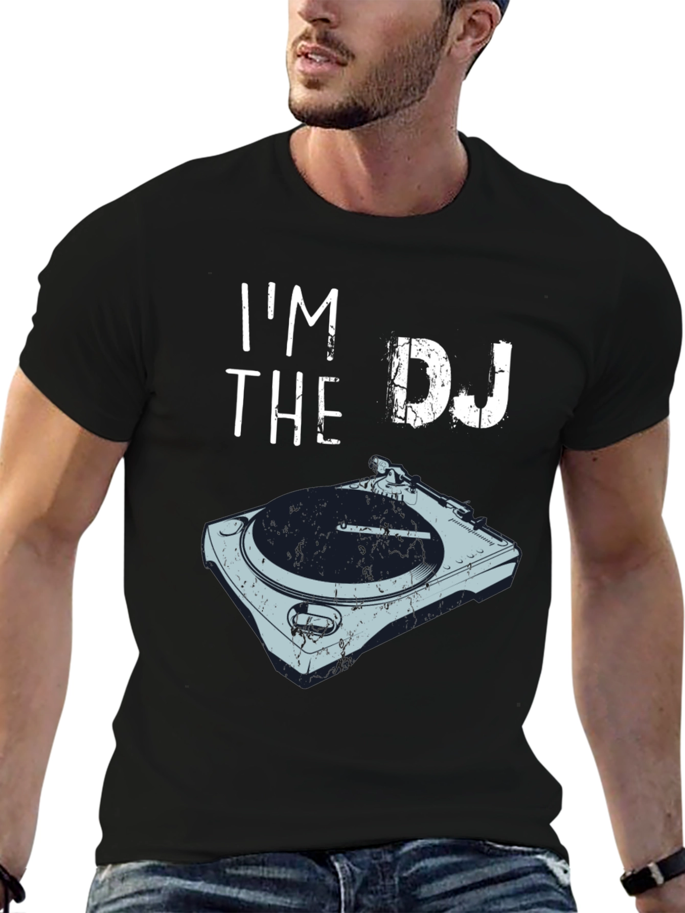 Im The DJ T-Shirt | Turntable Graphic Tee