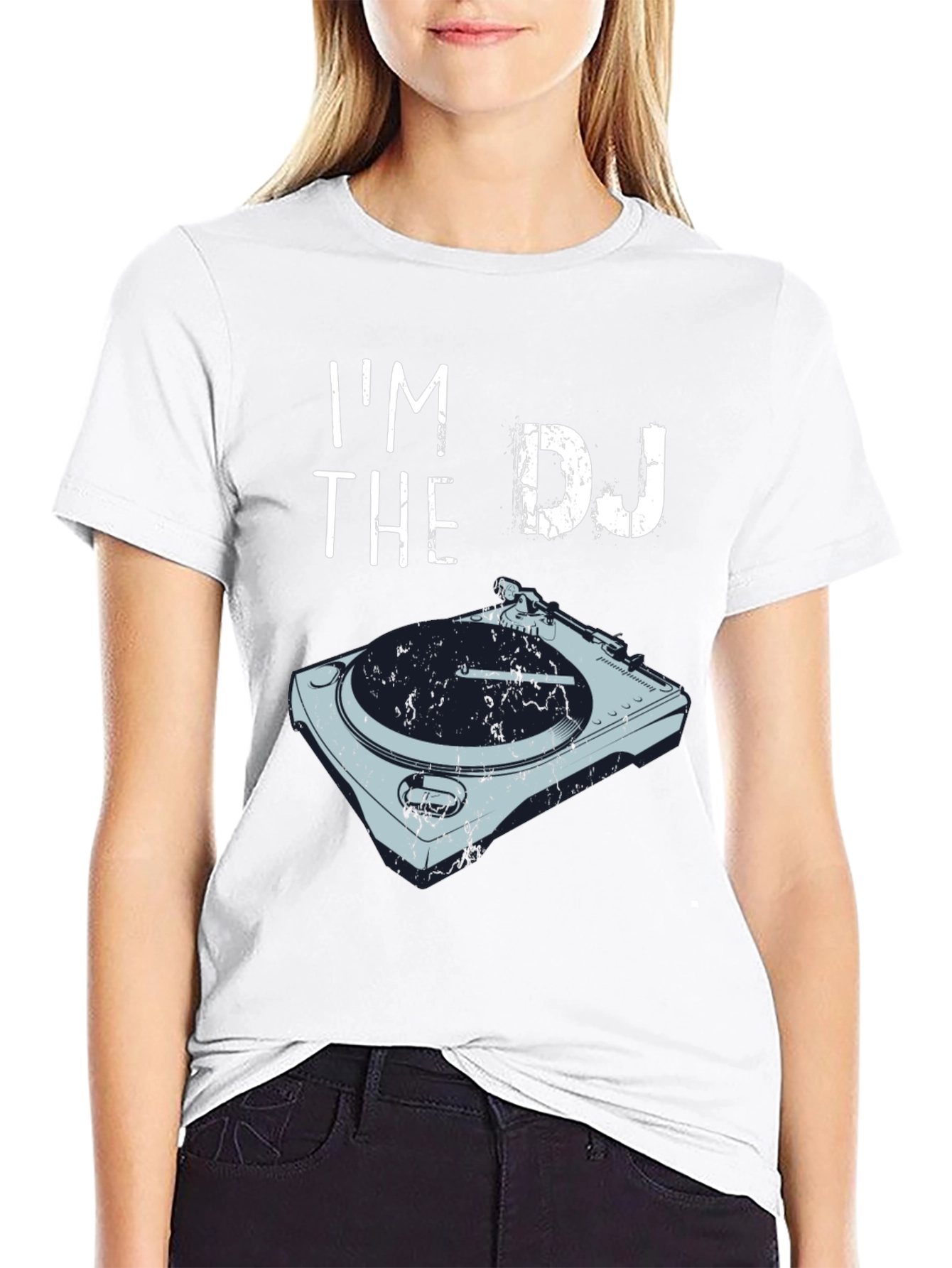 Im The DJ T-Shirt | Turntable Graphic Tee