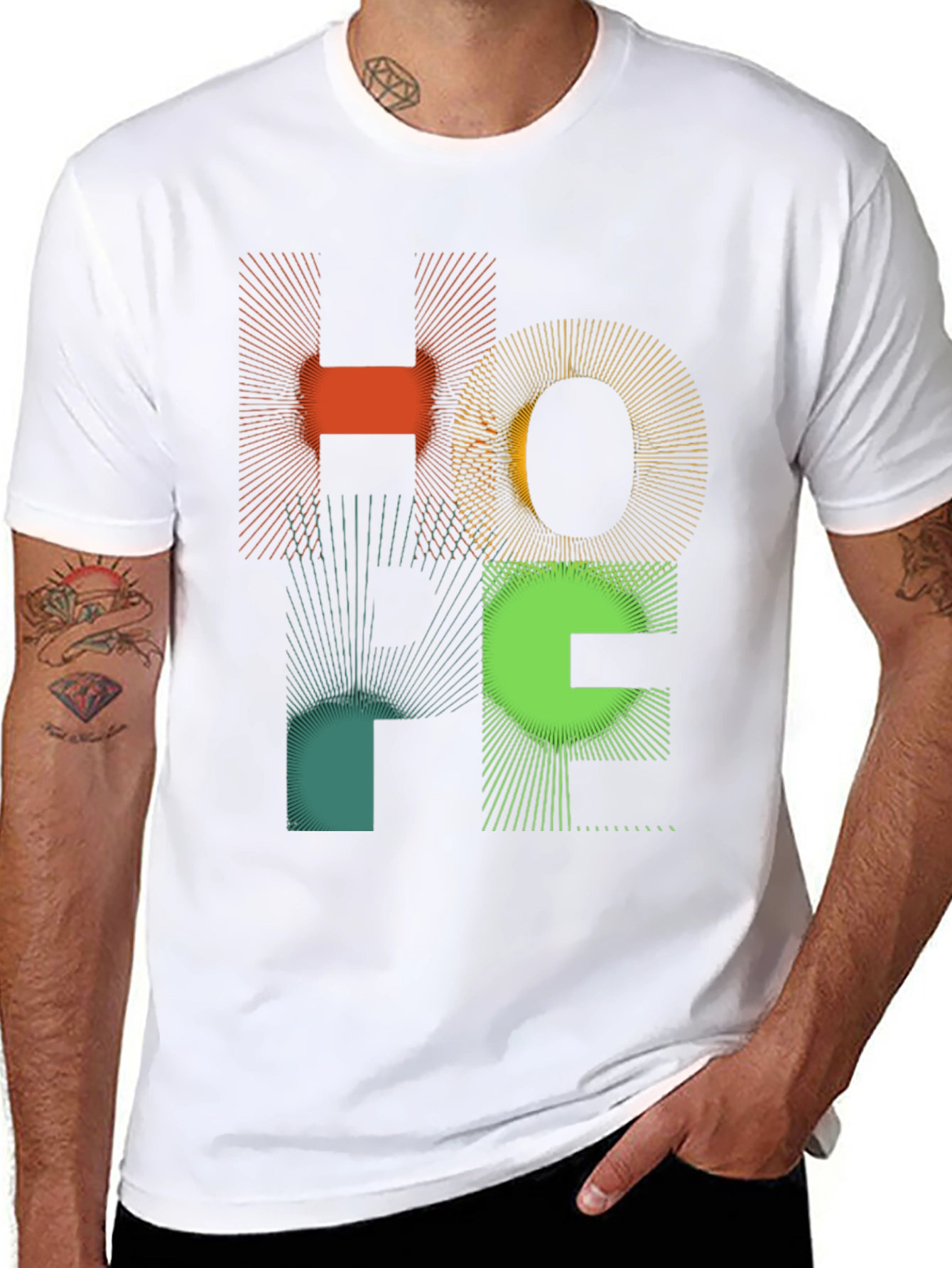 HOPE Graphic Tee - Vibrant Print