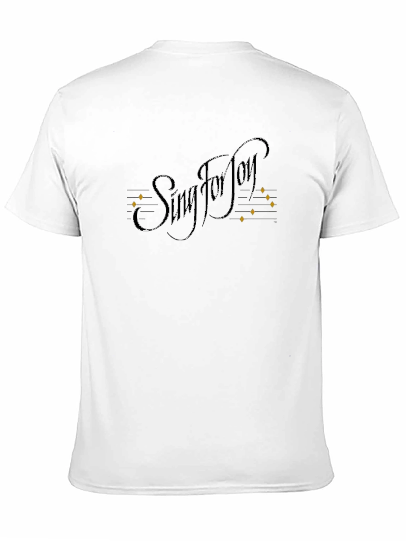 Sing For Joy Black Graphic Tee