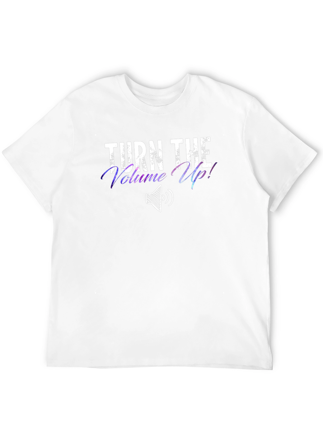 Turn the Volume Up! Black T-Shirt