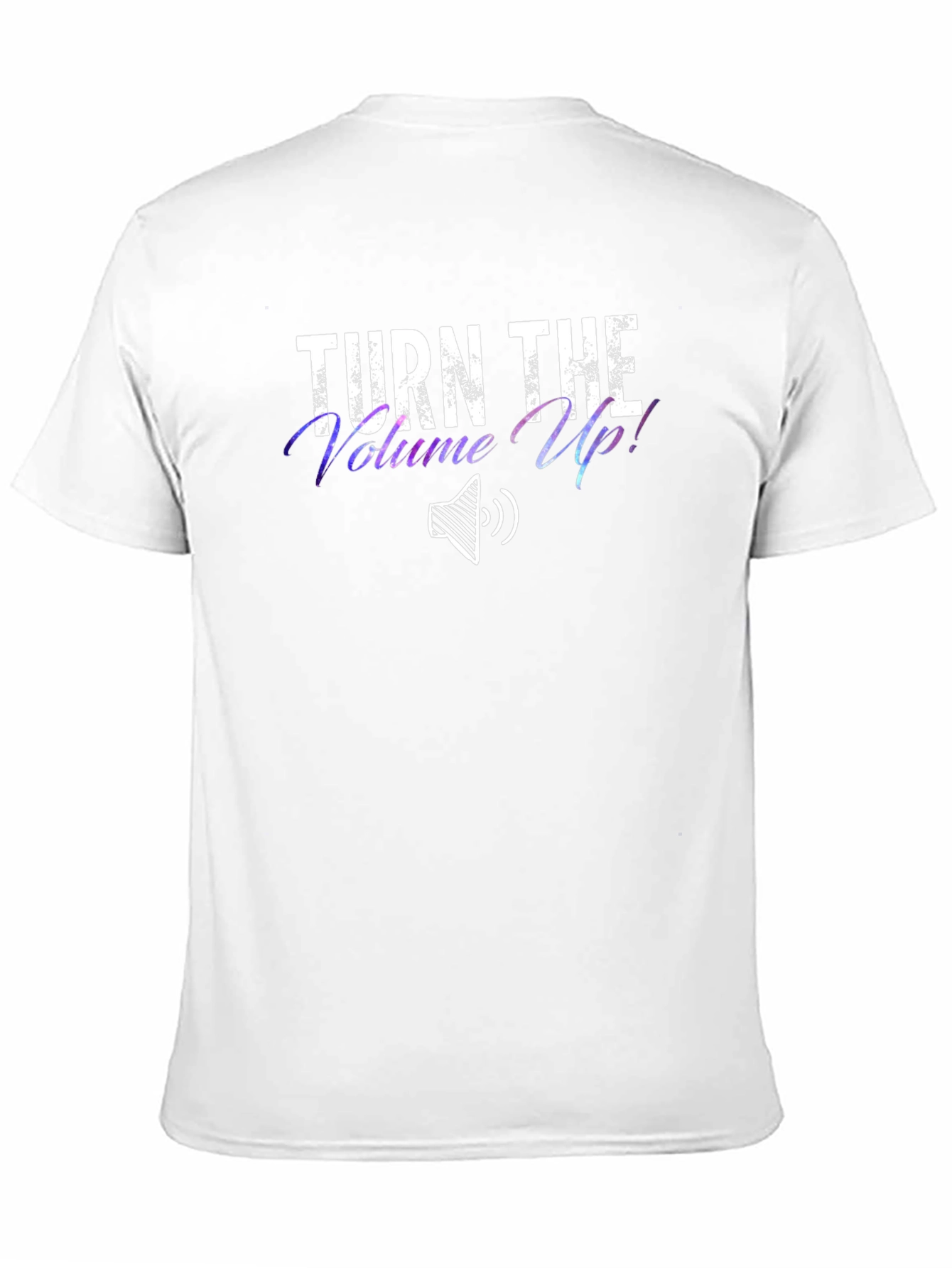 Turn the Volume Up! Black T-Shirt