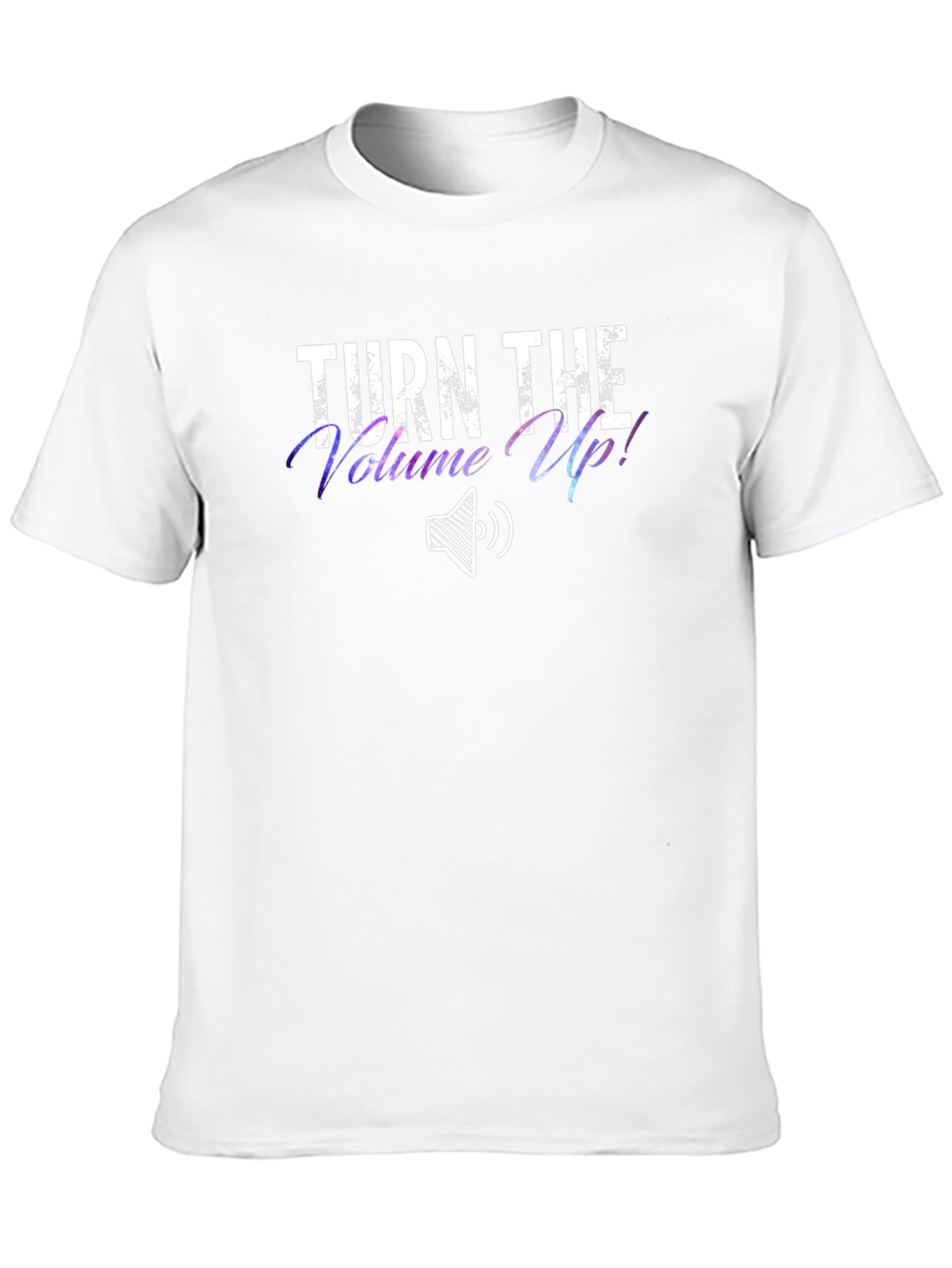 Turn the Volume Up! Black T-Shirt