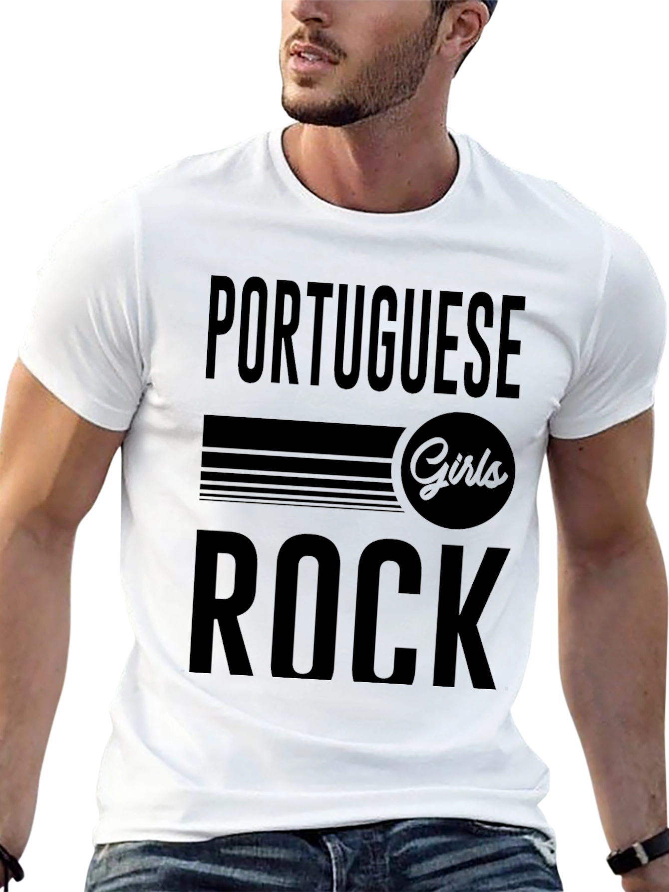 Portuguese Girls Rock Graphic T-Shirt
