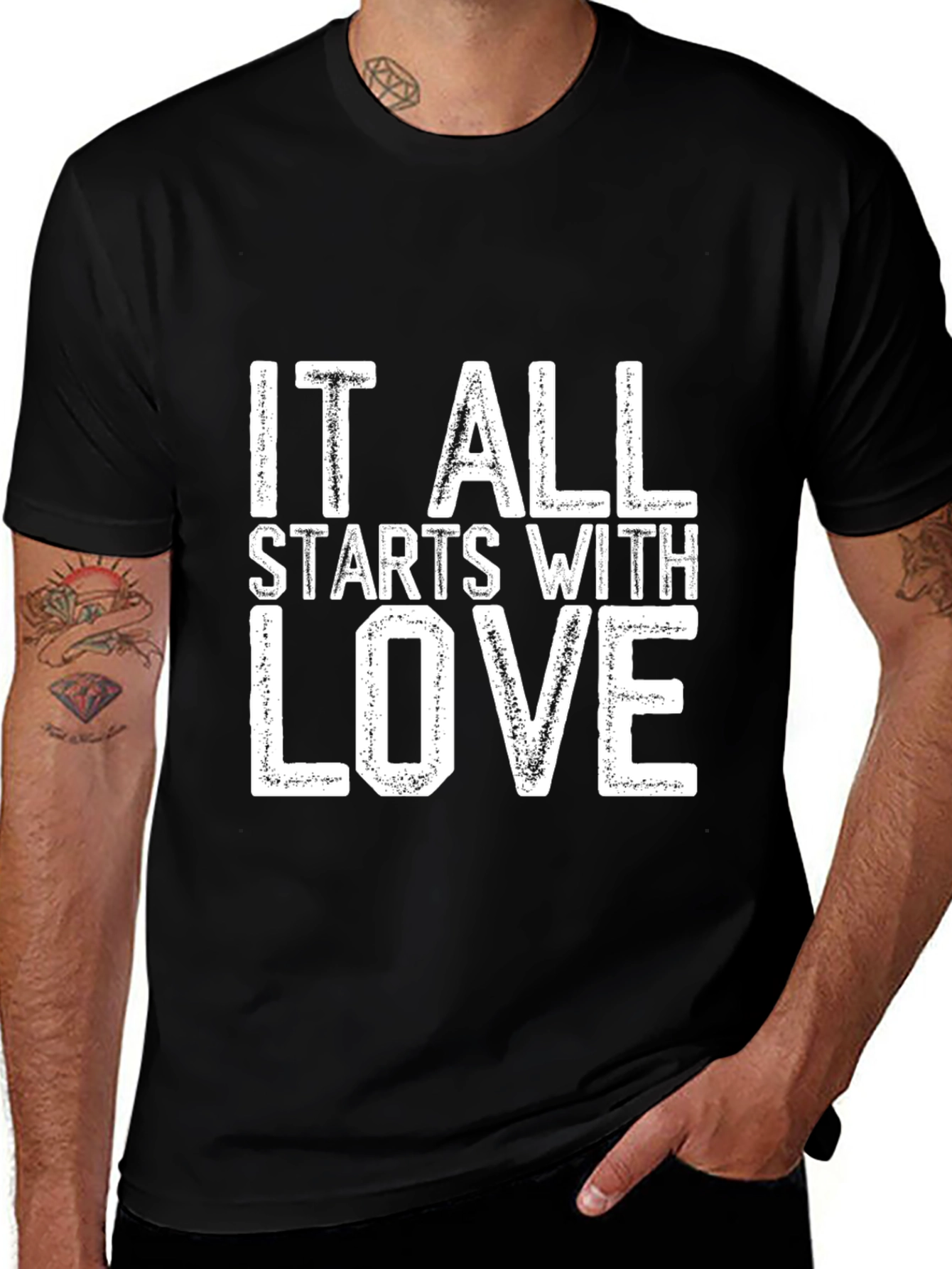 It All Starts With Love T-Shirt