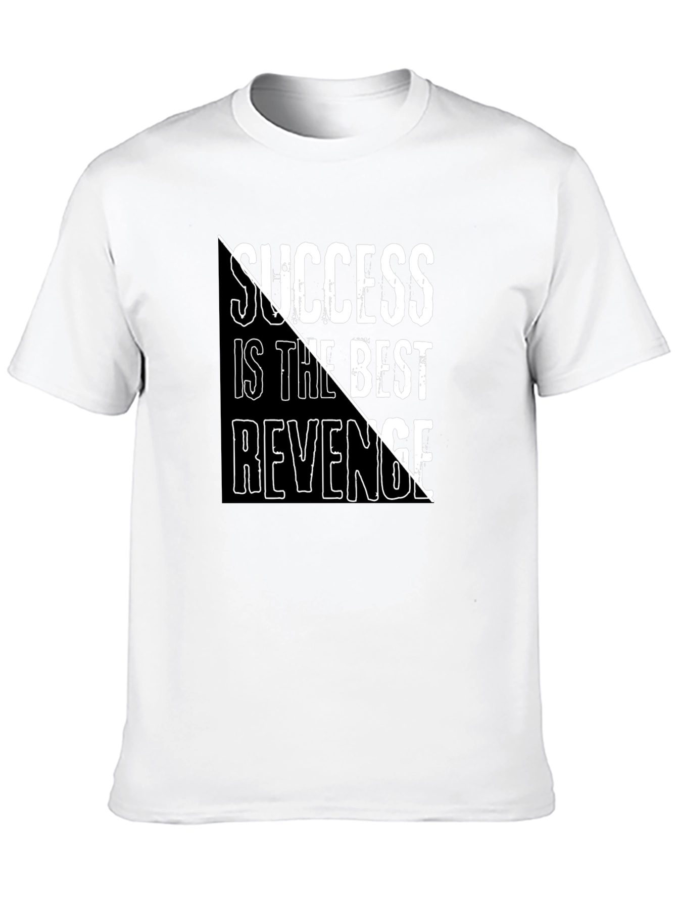 Success is the Best Revenge Black T-Shirt