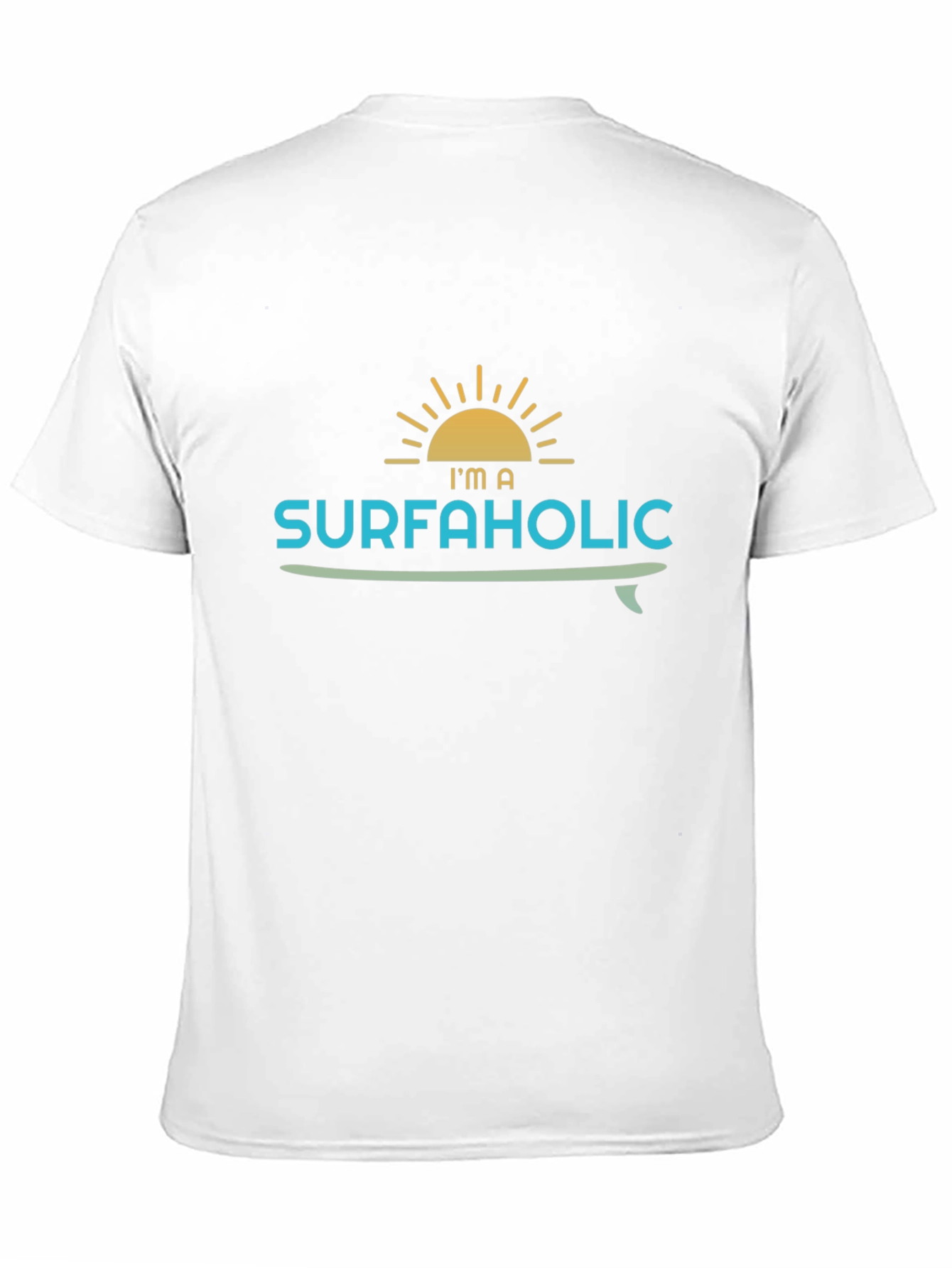 Surfaholic Graphic T-Shirt - Black