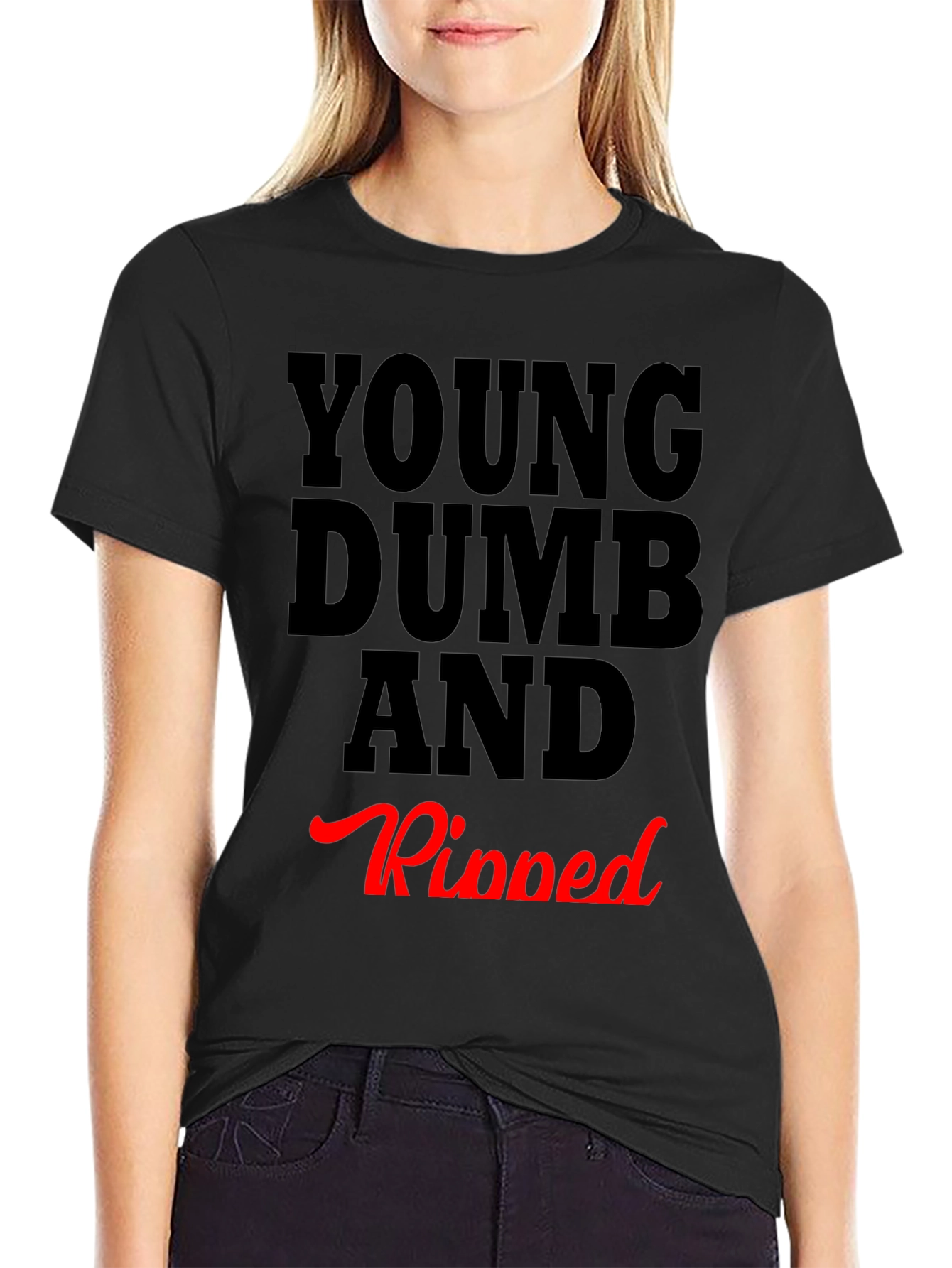 Young Dumb and Ripped Graphic Tee