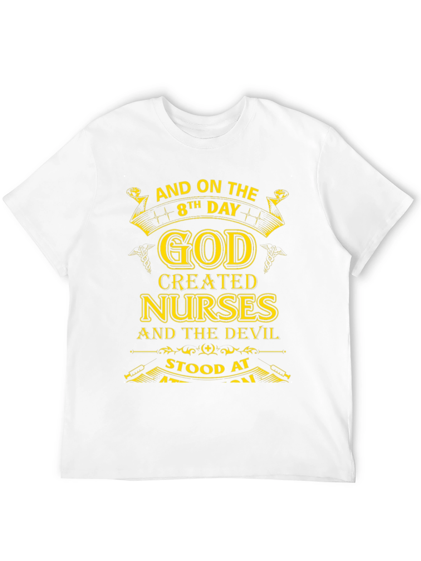 Nurse Gift T-Shirt - God Created Nurses