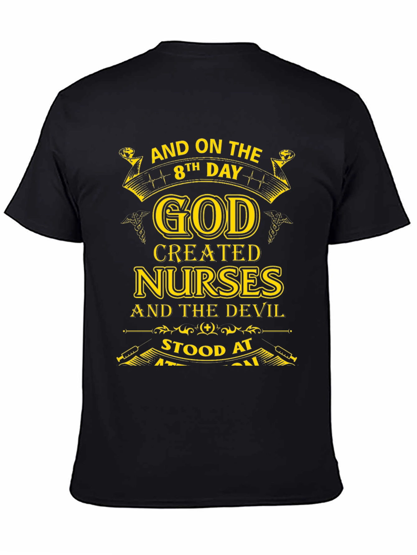 Nurse Gift T-Shirt - God Created Nurses