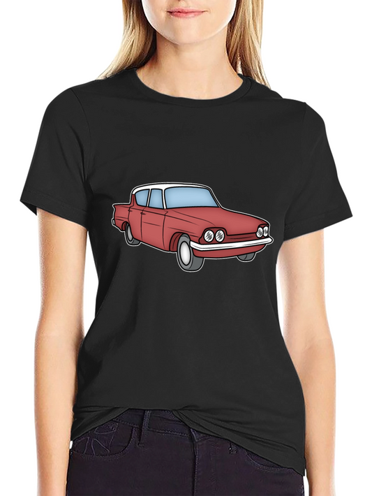 Classic Car Graphic Tee - Black