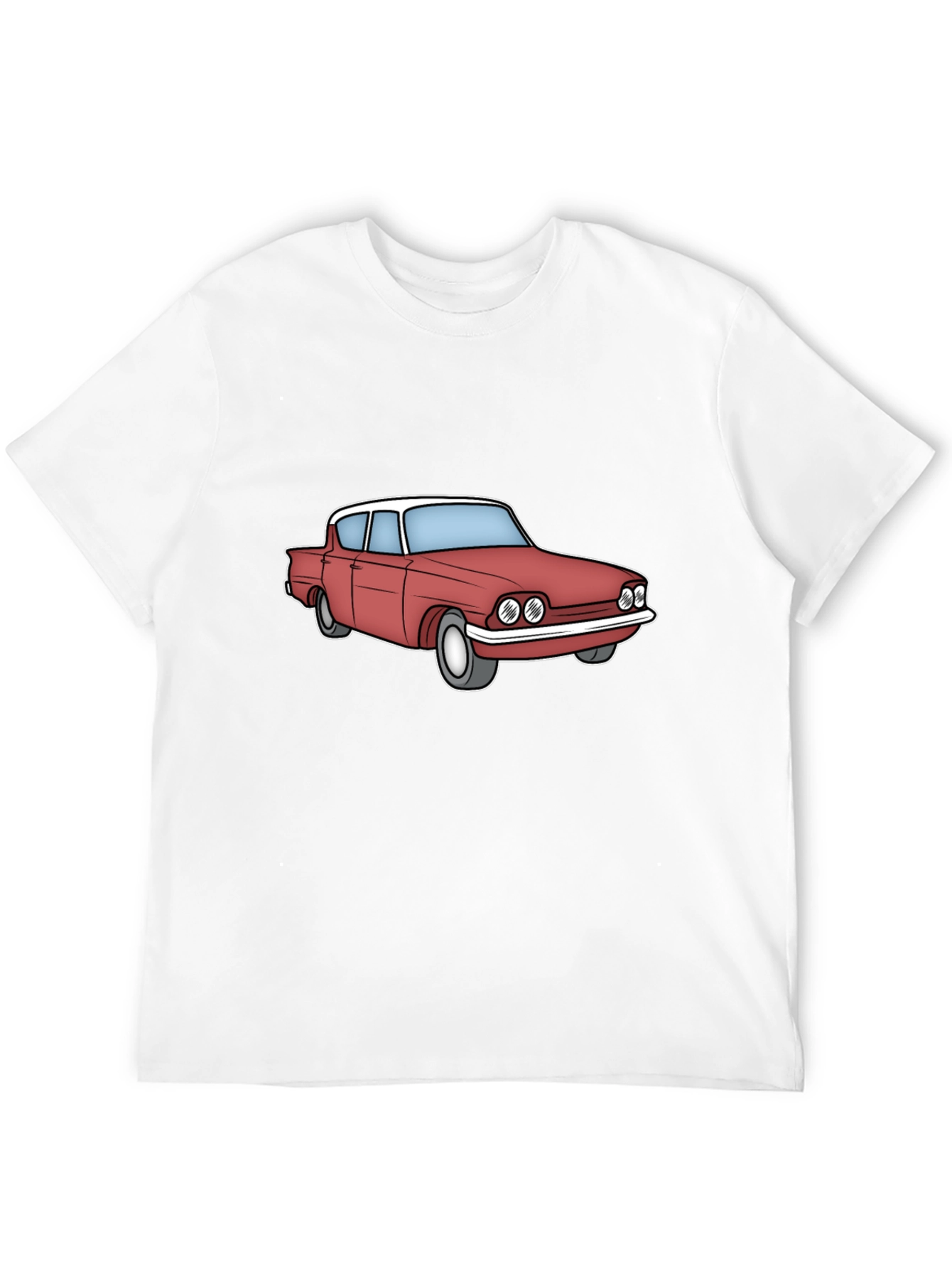 Classic Car Graphic Tee - Black
