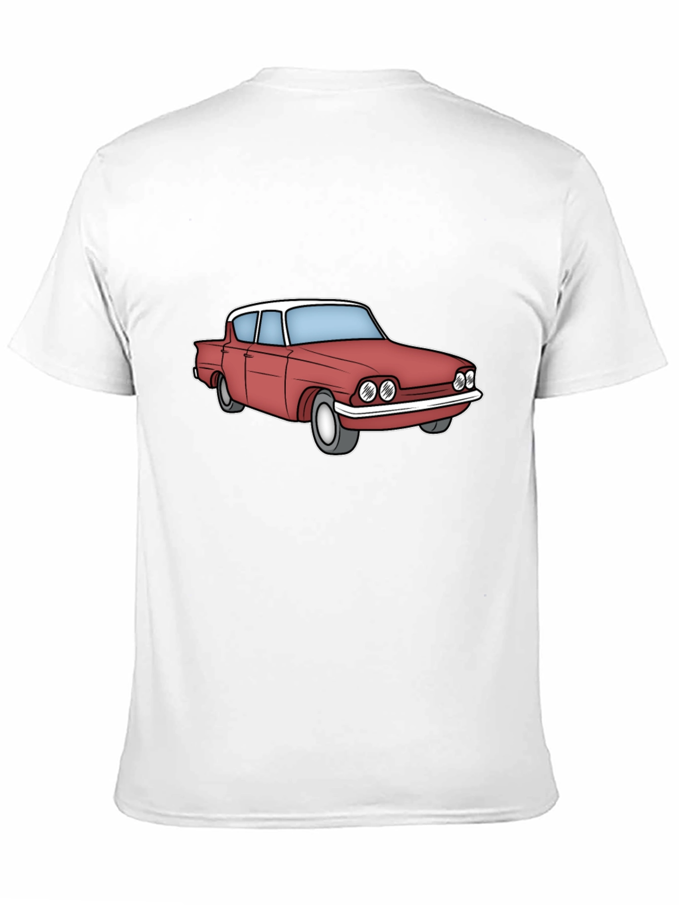 Classic Car Graphic Tee - Black