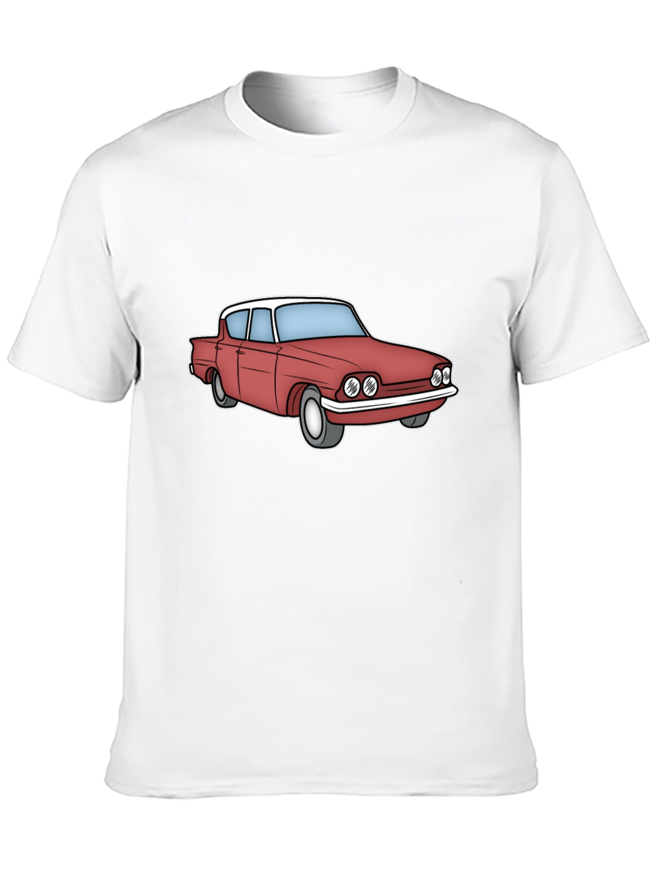 Classic Car Graphic Tee - Black
