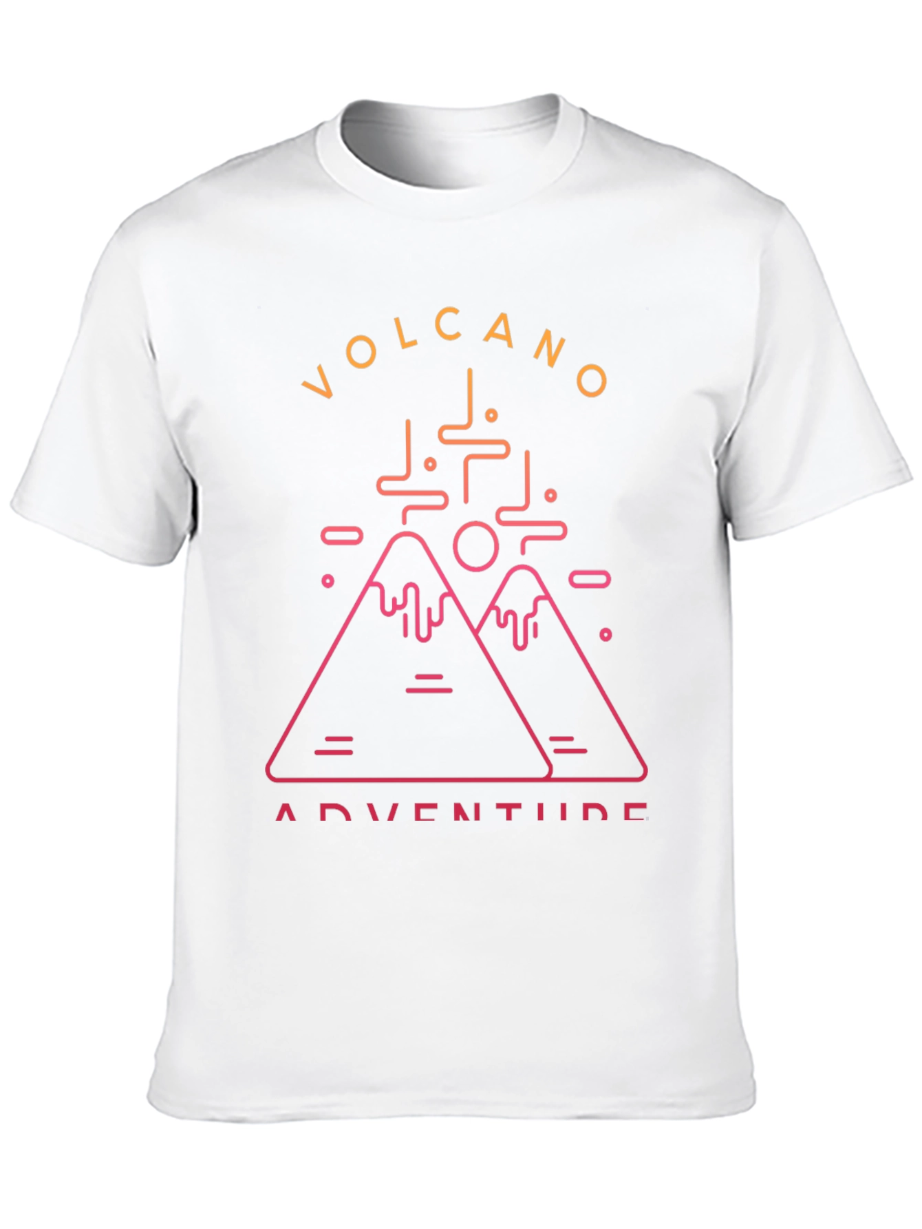 Volcano Adventure Graphic Tee - Black T-Shirt