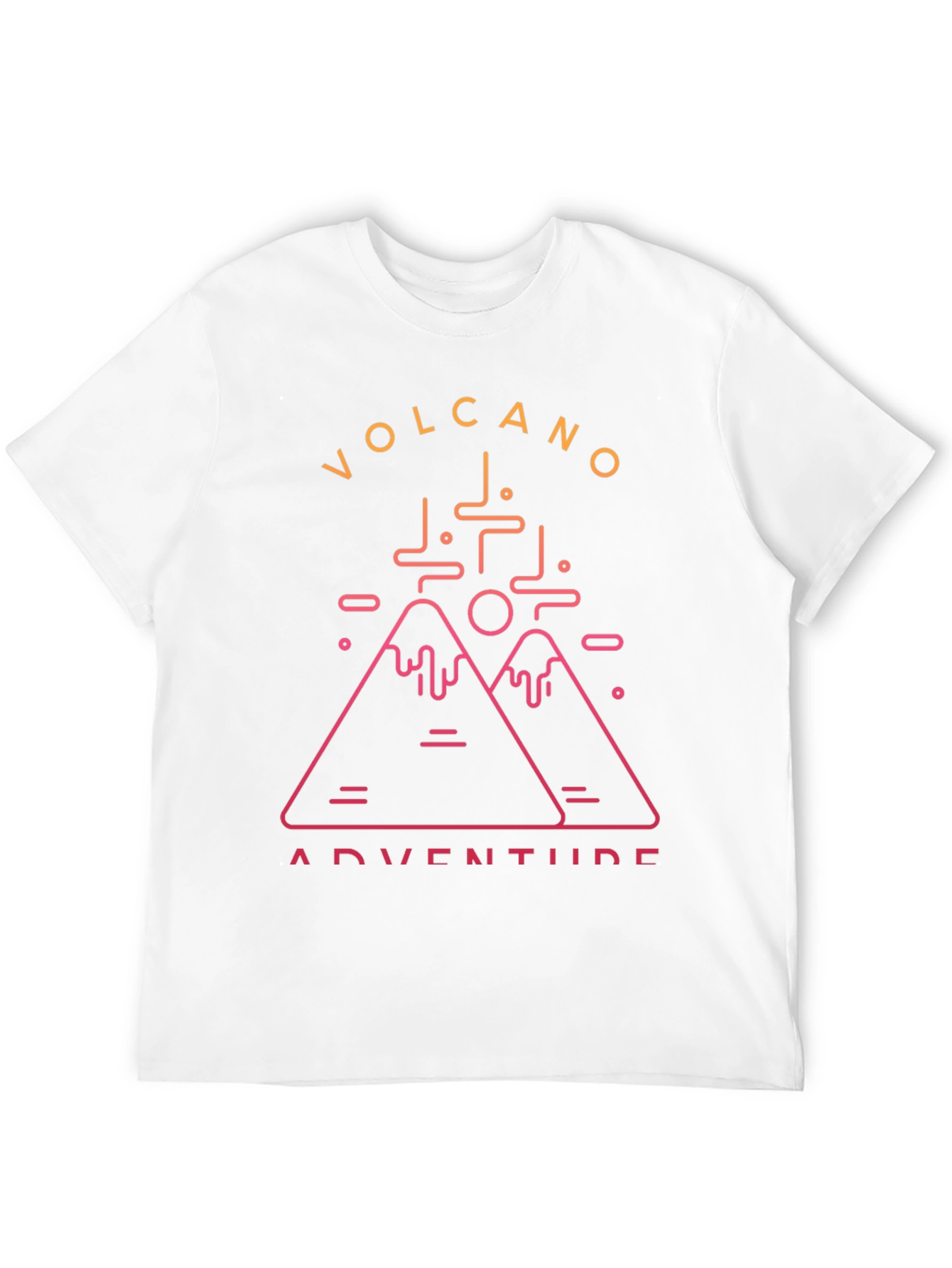 Volcano Adventure Graphic Tee - Black T-Shirt