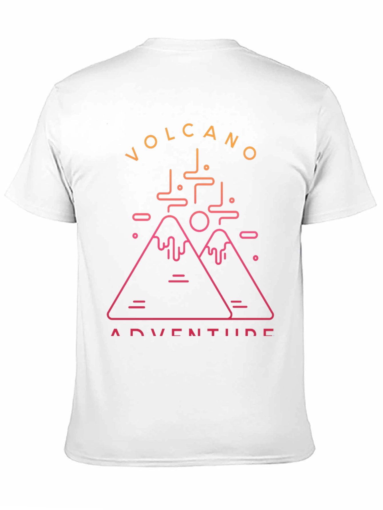 Volcano Adventure Graphic Tee - Black T-Shirt