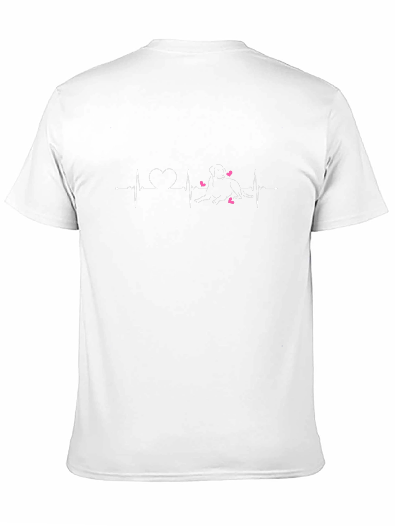 Dog Heartbeat T-Shirt - Love Your Labrador Tee