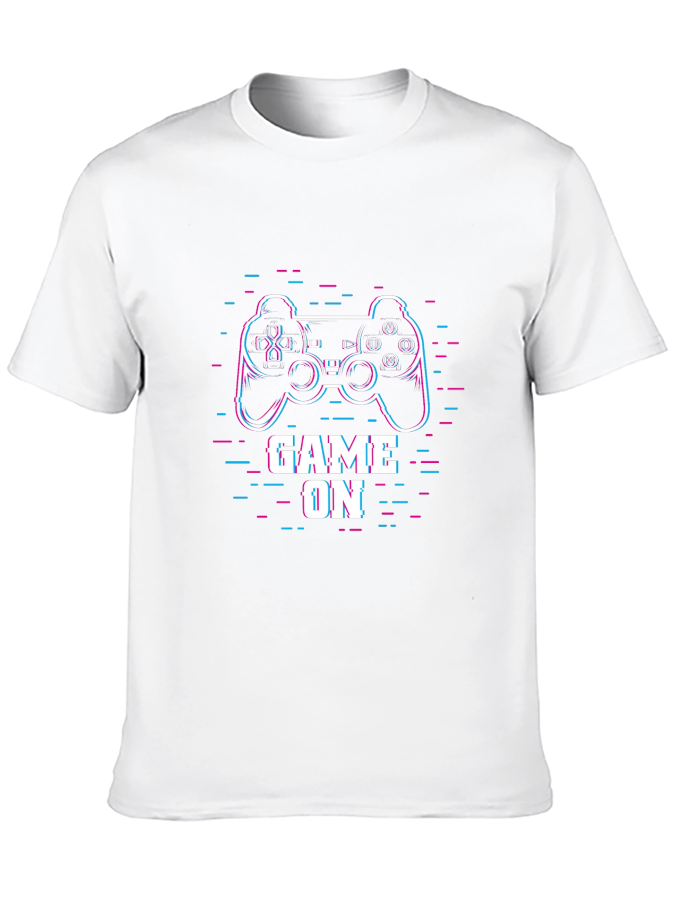 Game On Black T-Shirt Gamer Graphic Tee