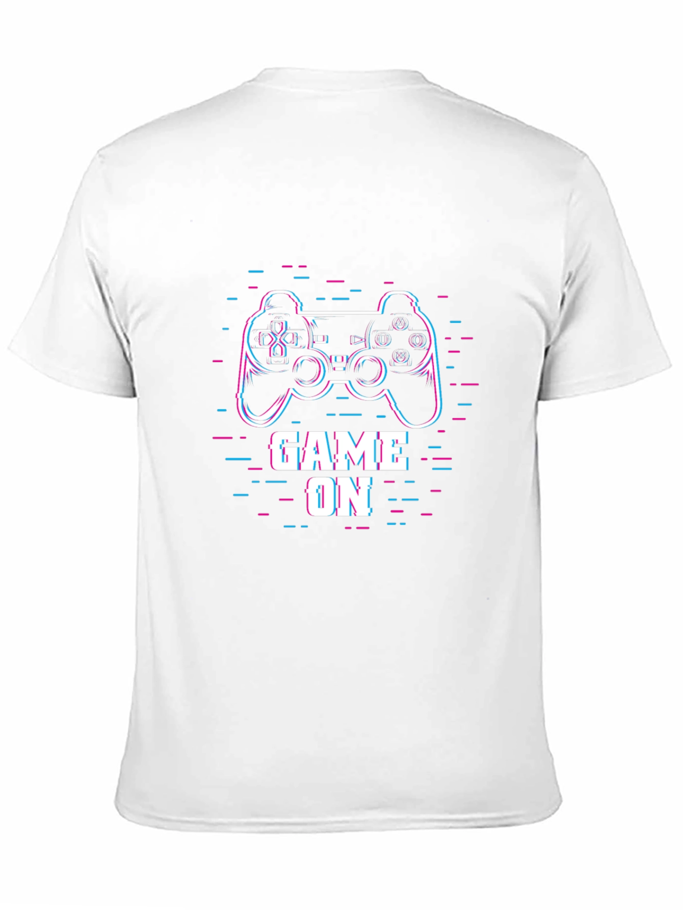 Game On Black T-Shirt Gamer Graphic Tee