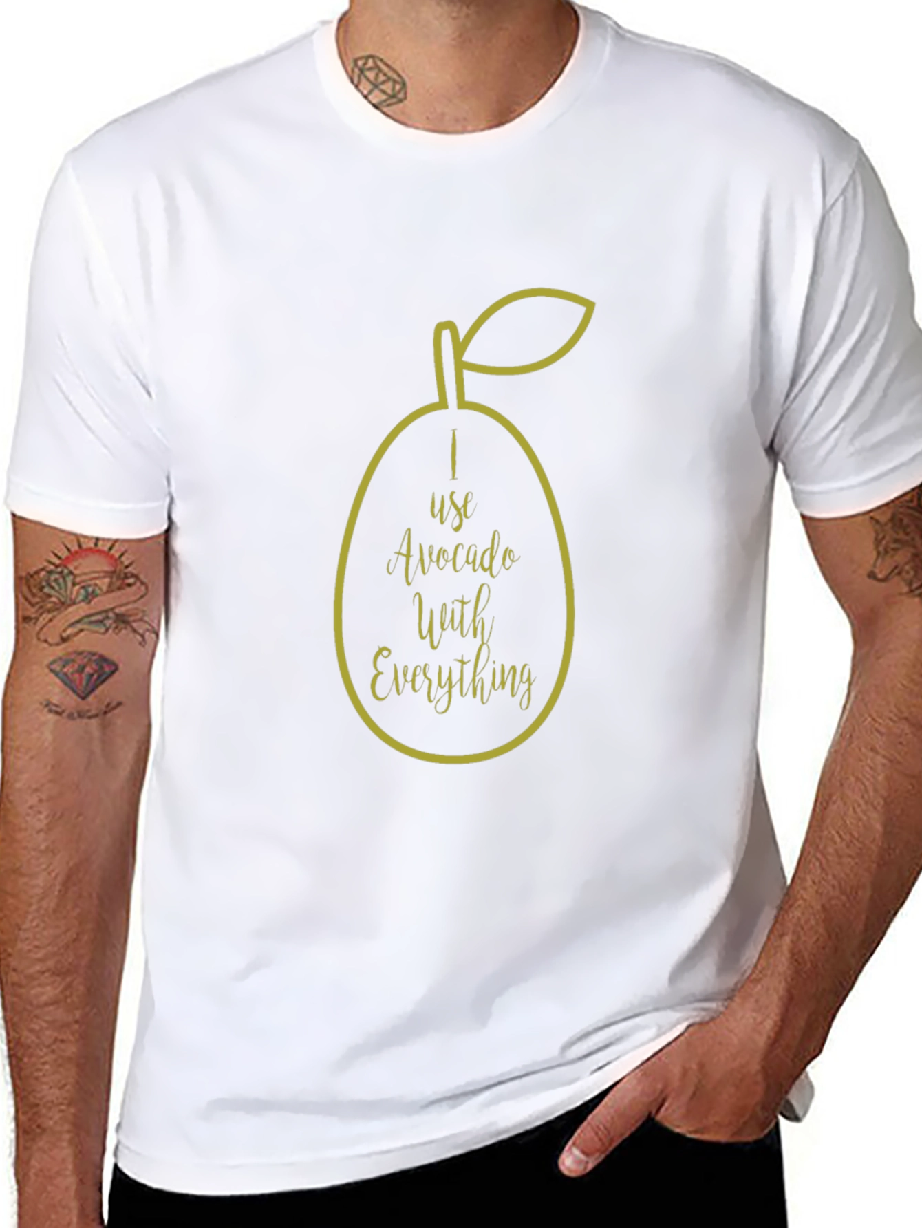 Avocado Lover T-Shirt - I Use Avocado With Everything!