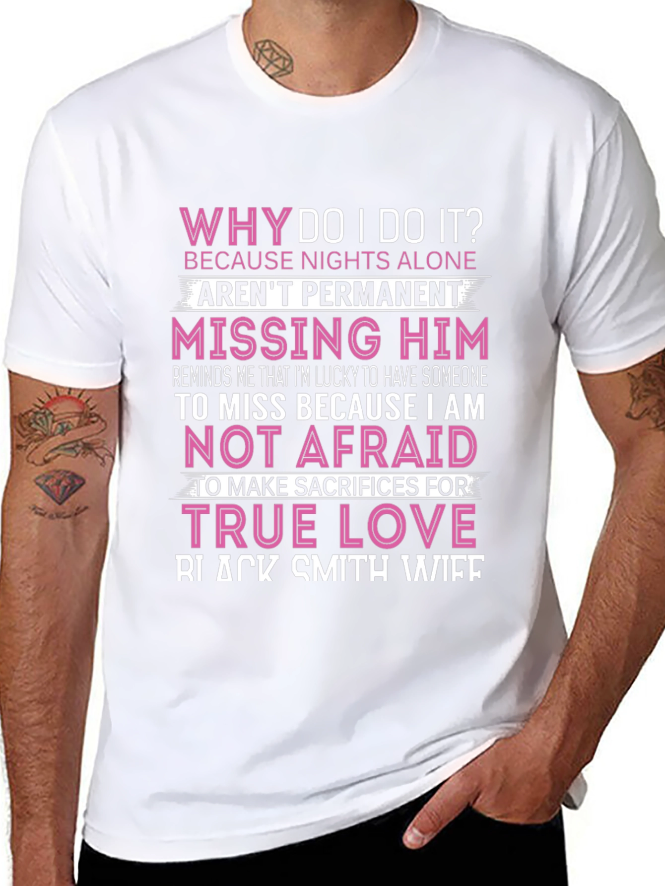 Why Do I Do It? Black T-Shirt