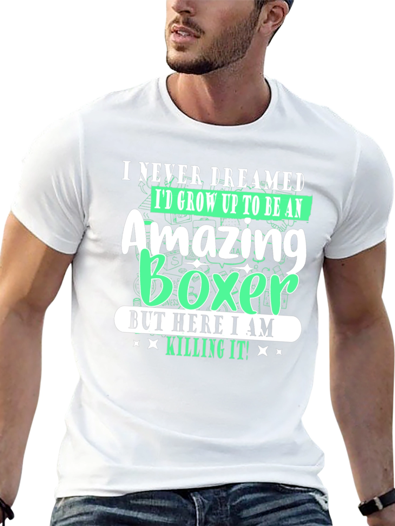 Amazing Boxer Graphic T-Shirt