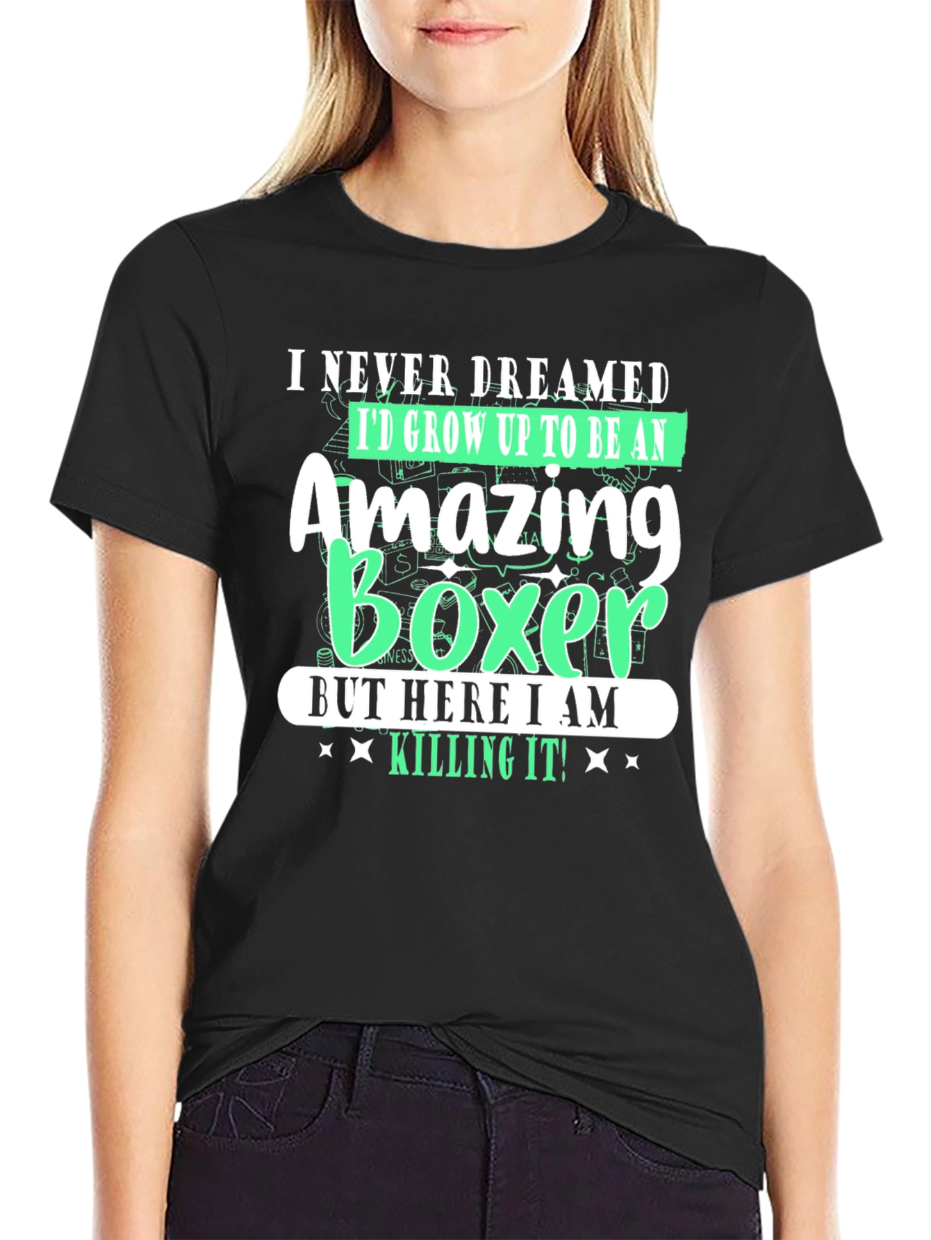 Amazing Boxer Graphic T-Shirt