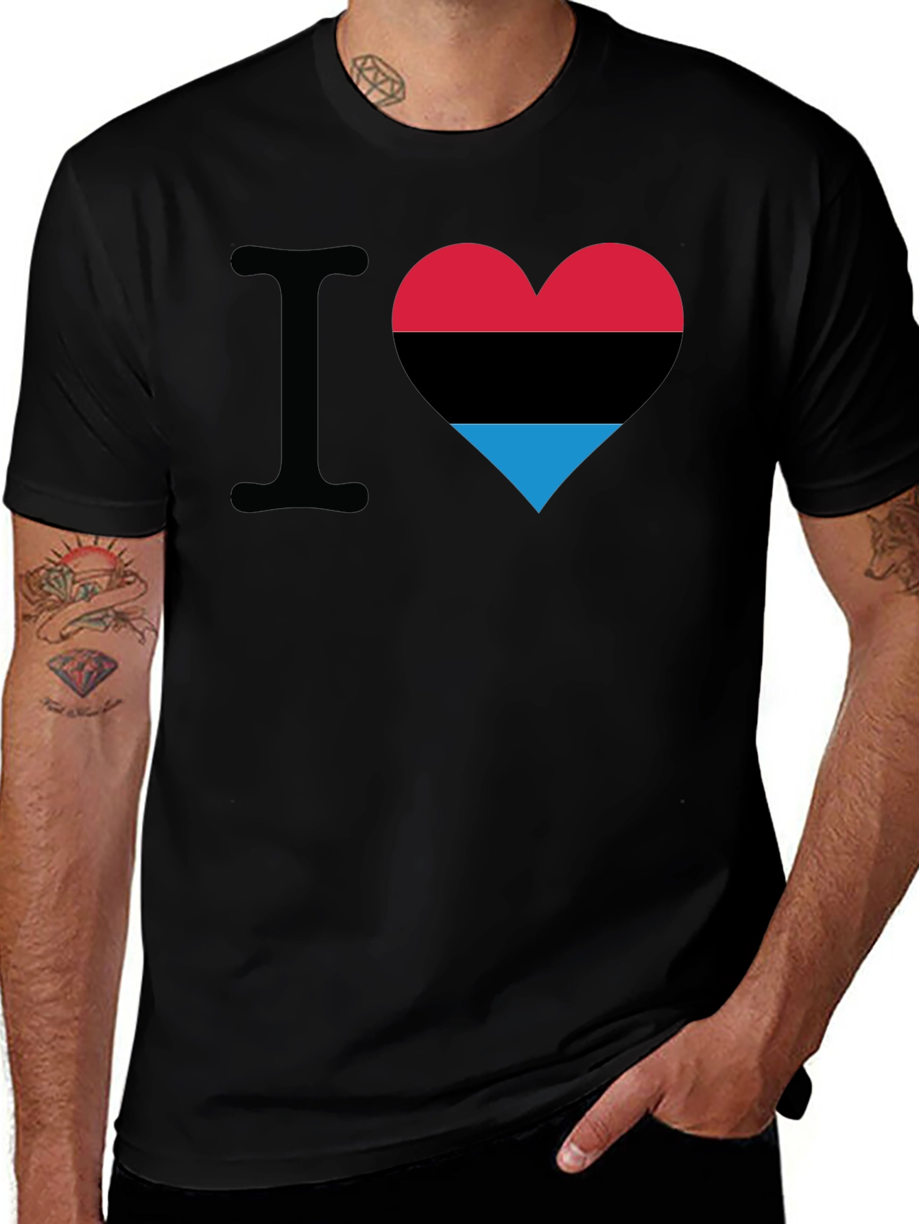 I Love Luhansk Flag T-Shirt