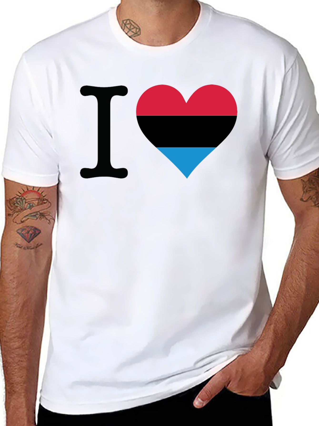 I Love Luhansk Flag T-Shirt