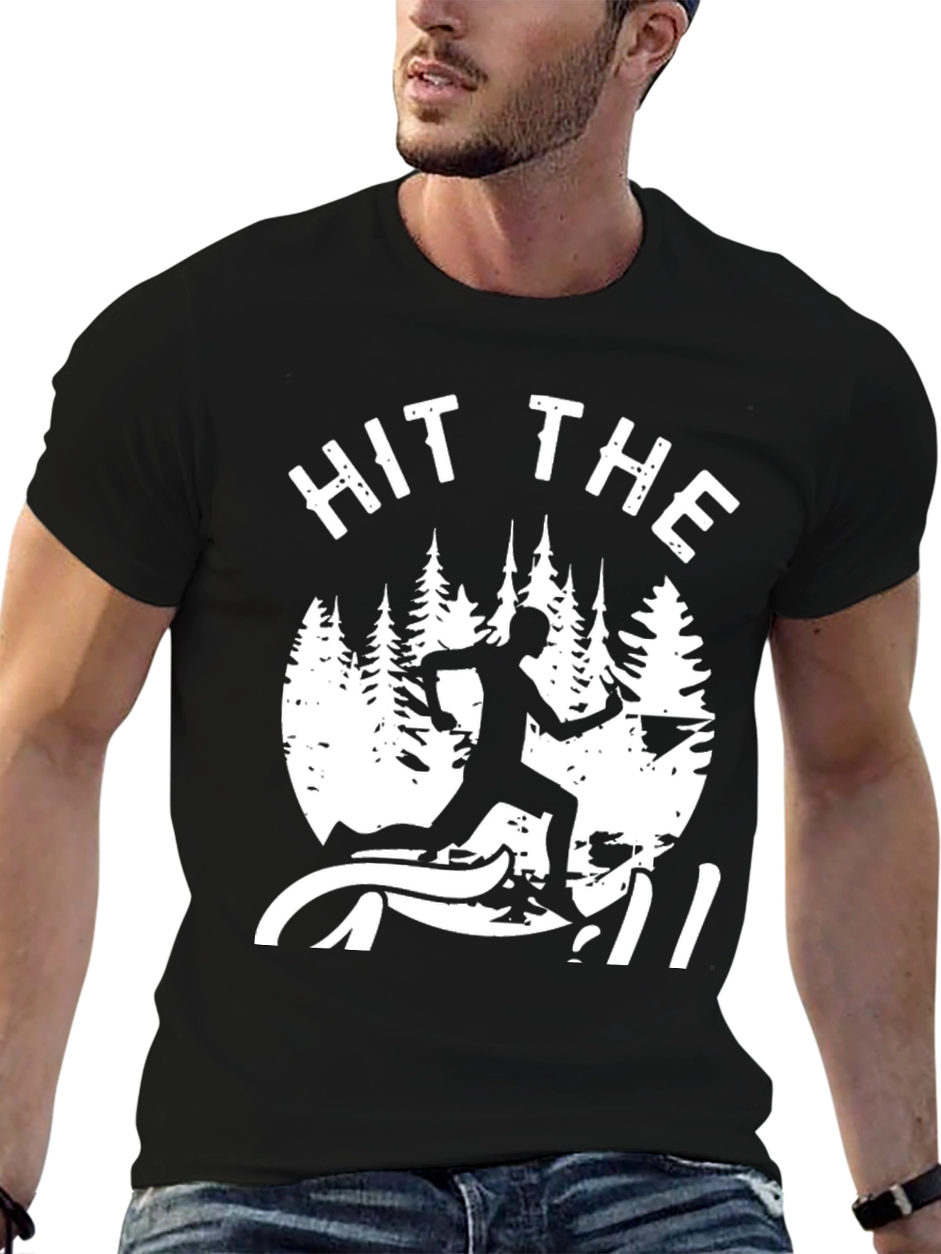 Hit the Trail T-Shirt - Running Design