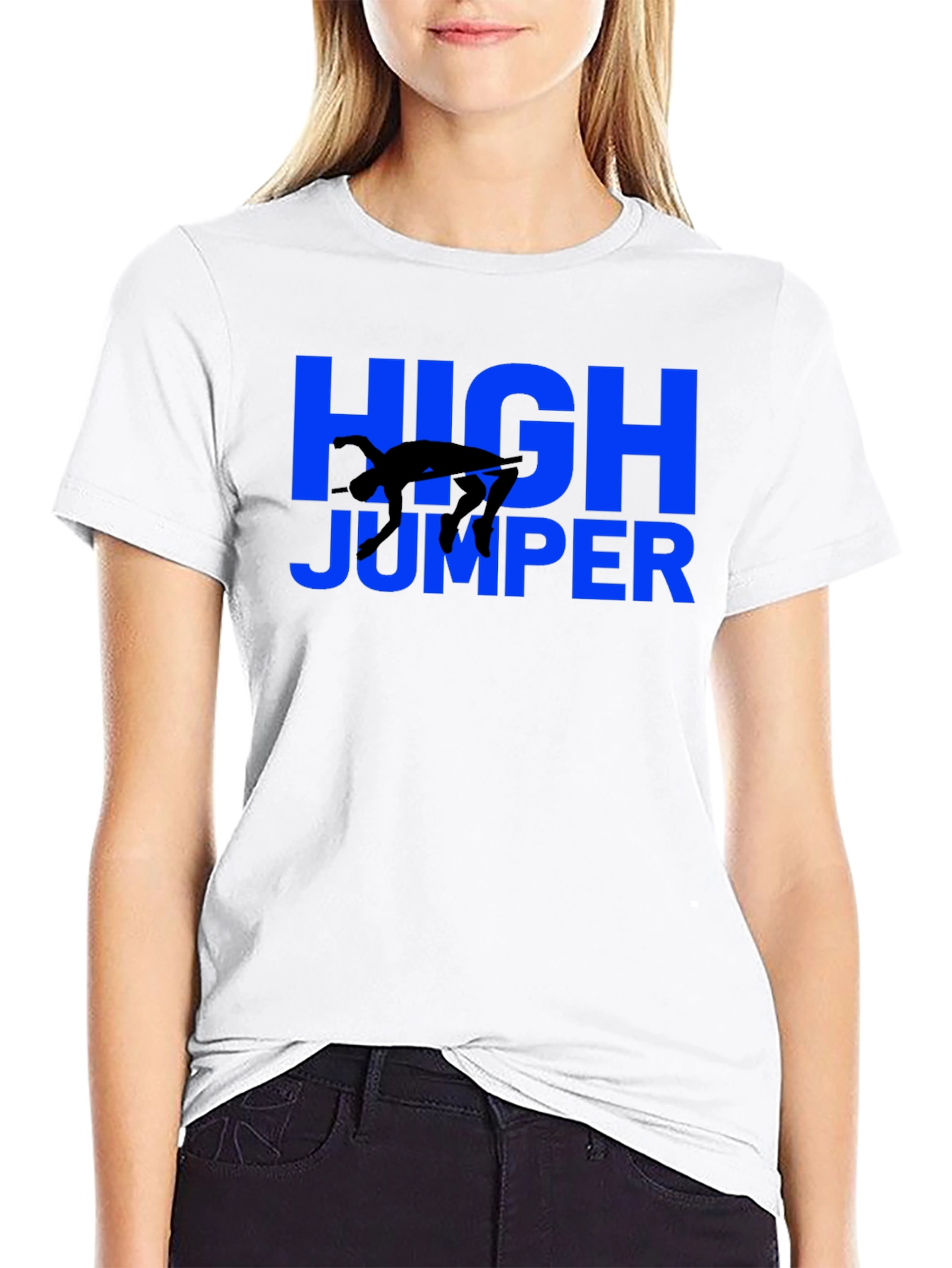 High Jumper Graphic T-Shirt - Athletic Design