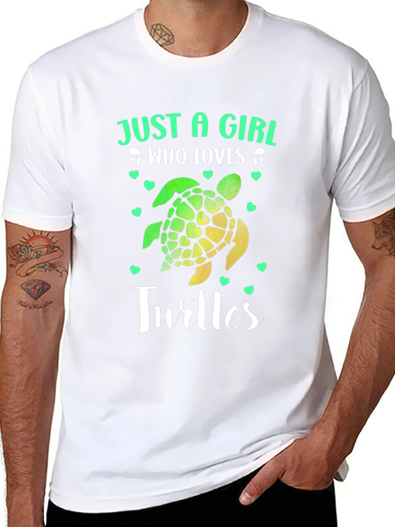 Just A Girl Who Loves Turtles T-Shirt