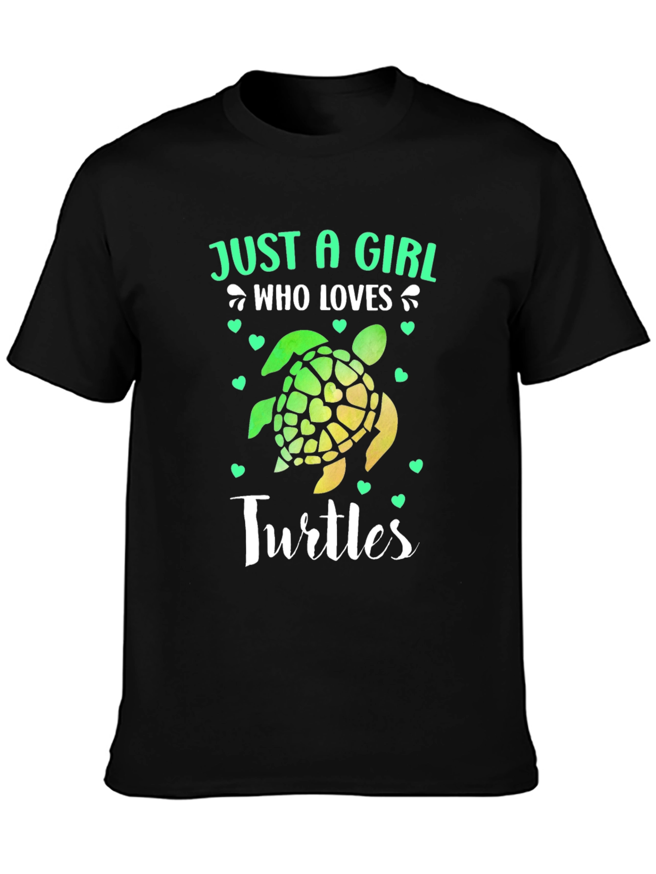 Just A Girl Who Loves Turtles T-Shirt